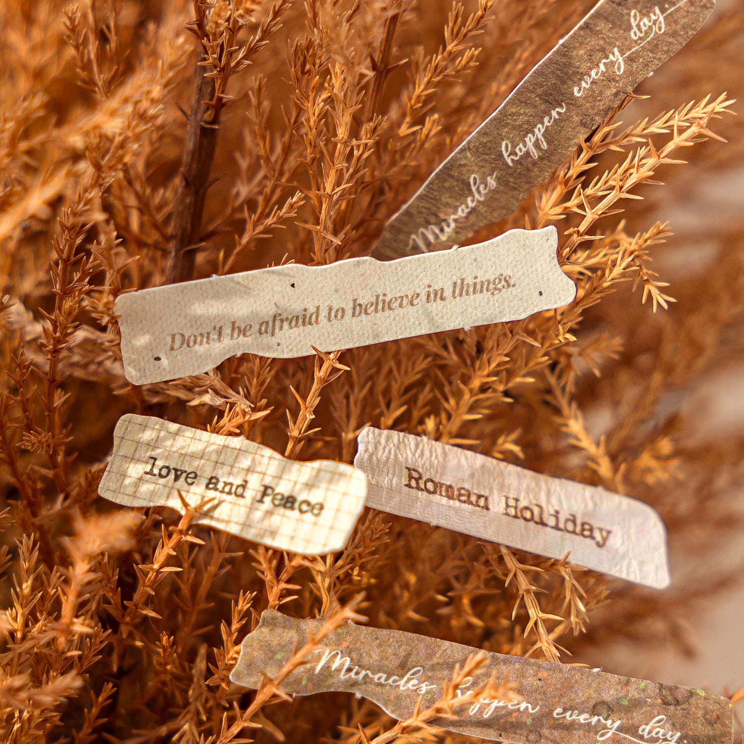 Fragments of the Heart Text Sticker