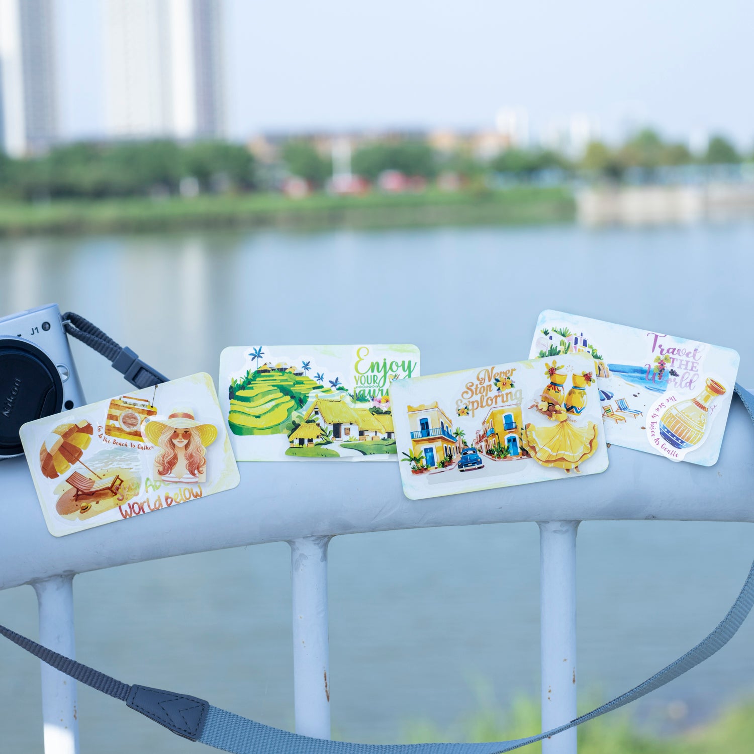 Escape from the City PET Sticker