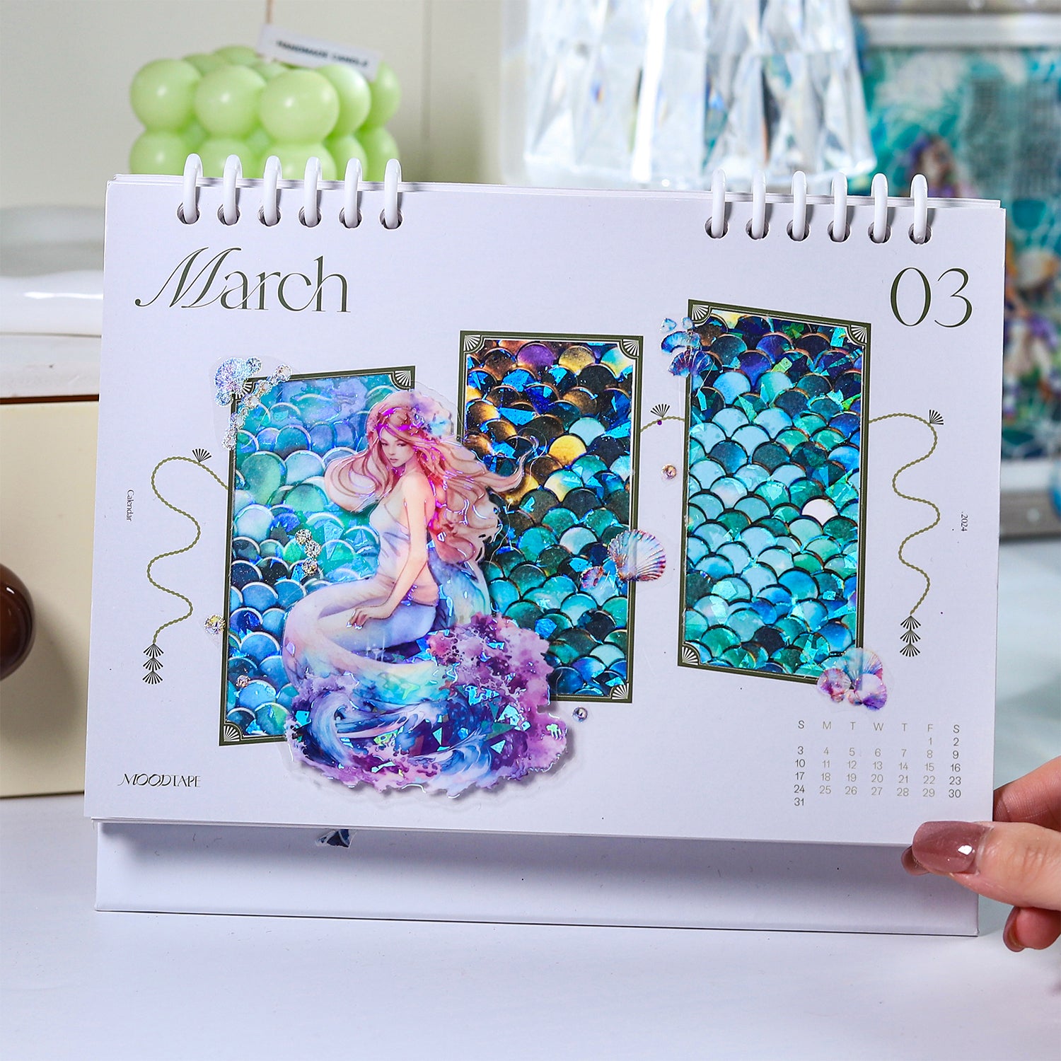 Flash on The Sea Scrapbooking Sticker