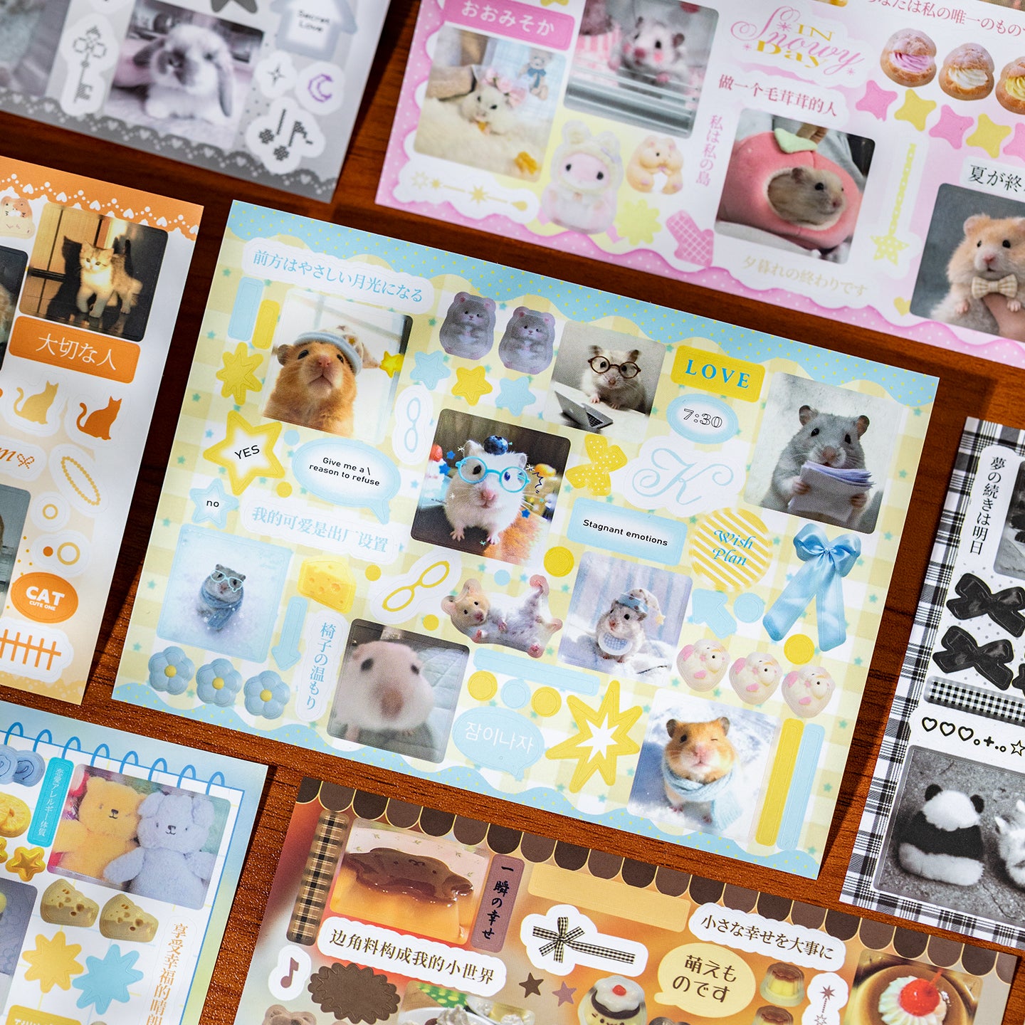A Lovely World Pre-cut Sticker Book