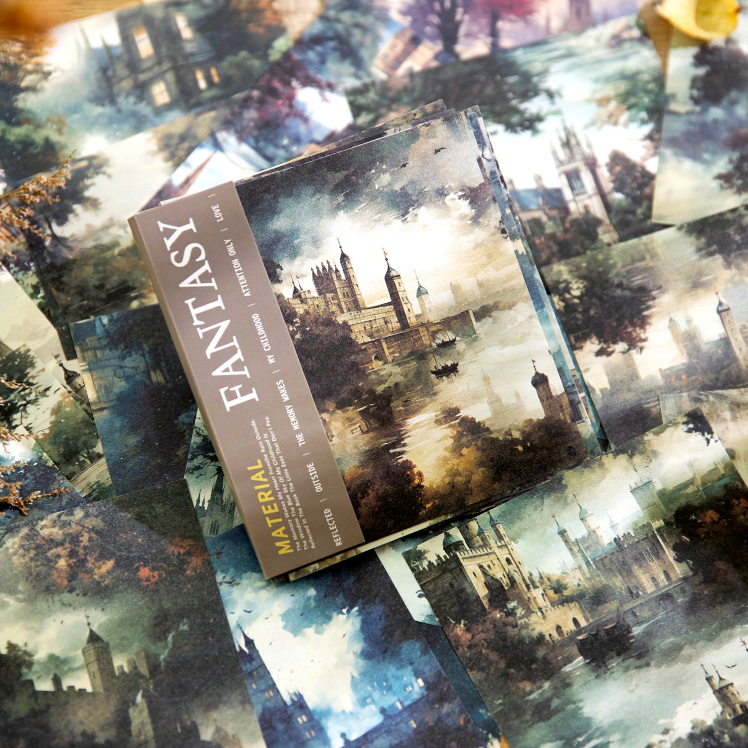 Fantasy of The Past Scrapbook Paper