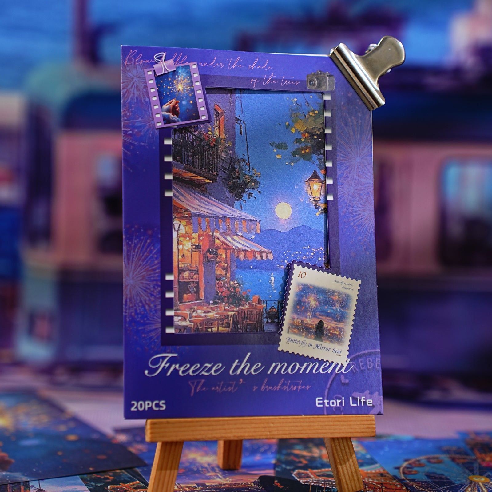 Freeze Moment series Scrapbooking Paper