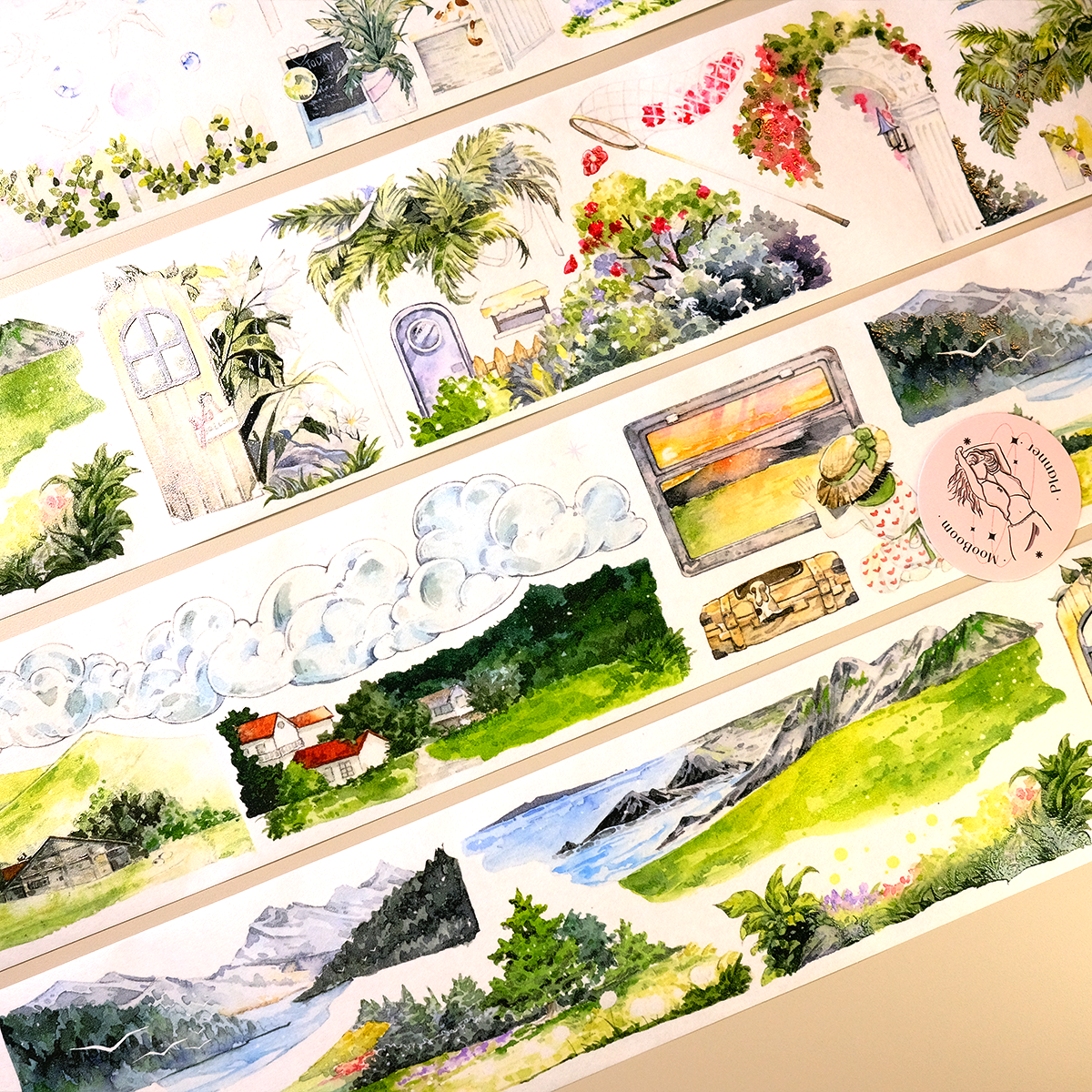 Forest Rainbow Smile Tape (70cm*150cm)