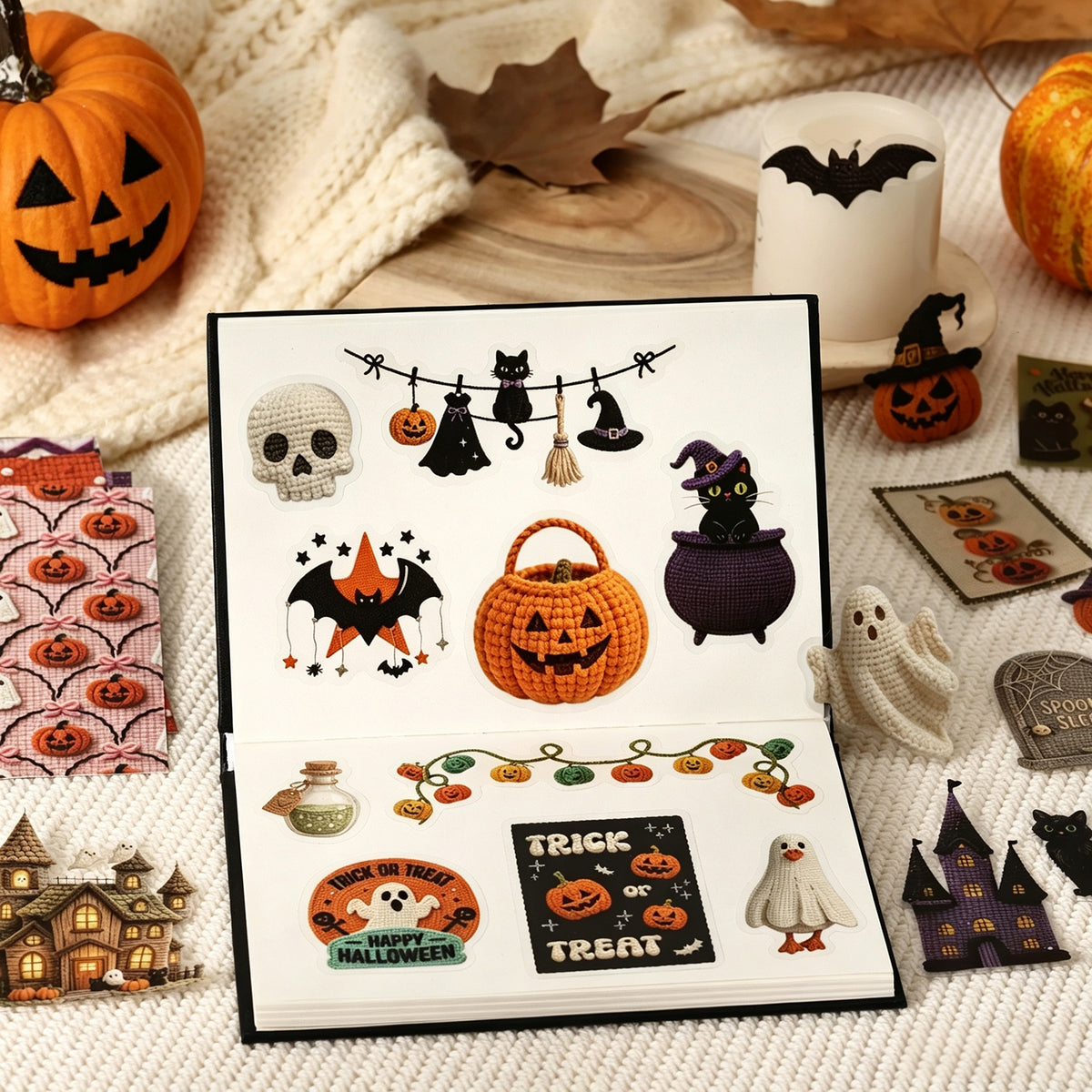 Halloween Carnival Party Sticker Pack