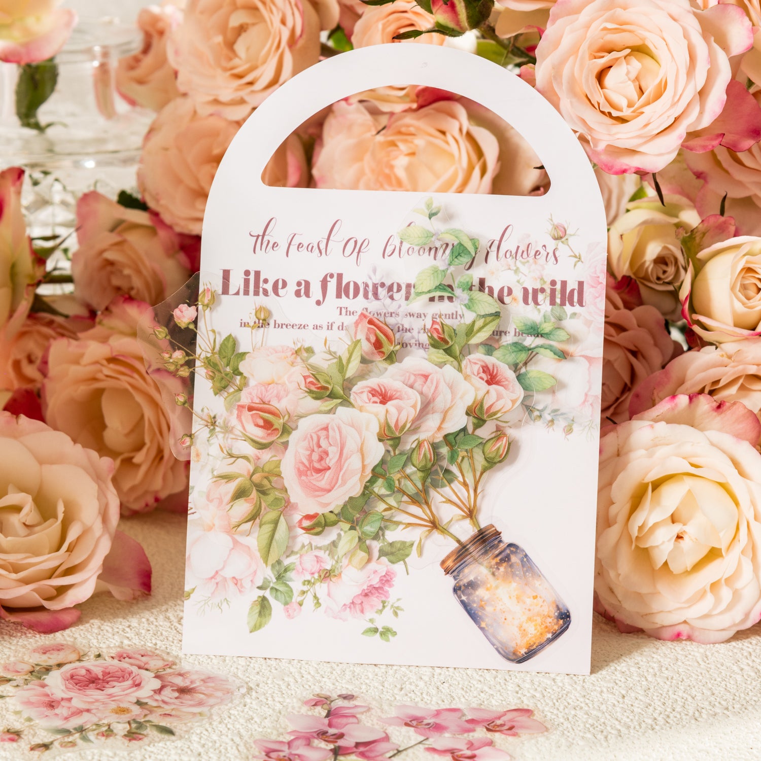 Feast of Blooming Flowers PET Sticker