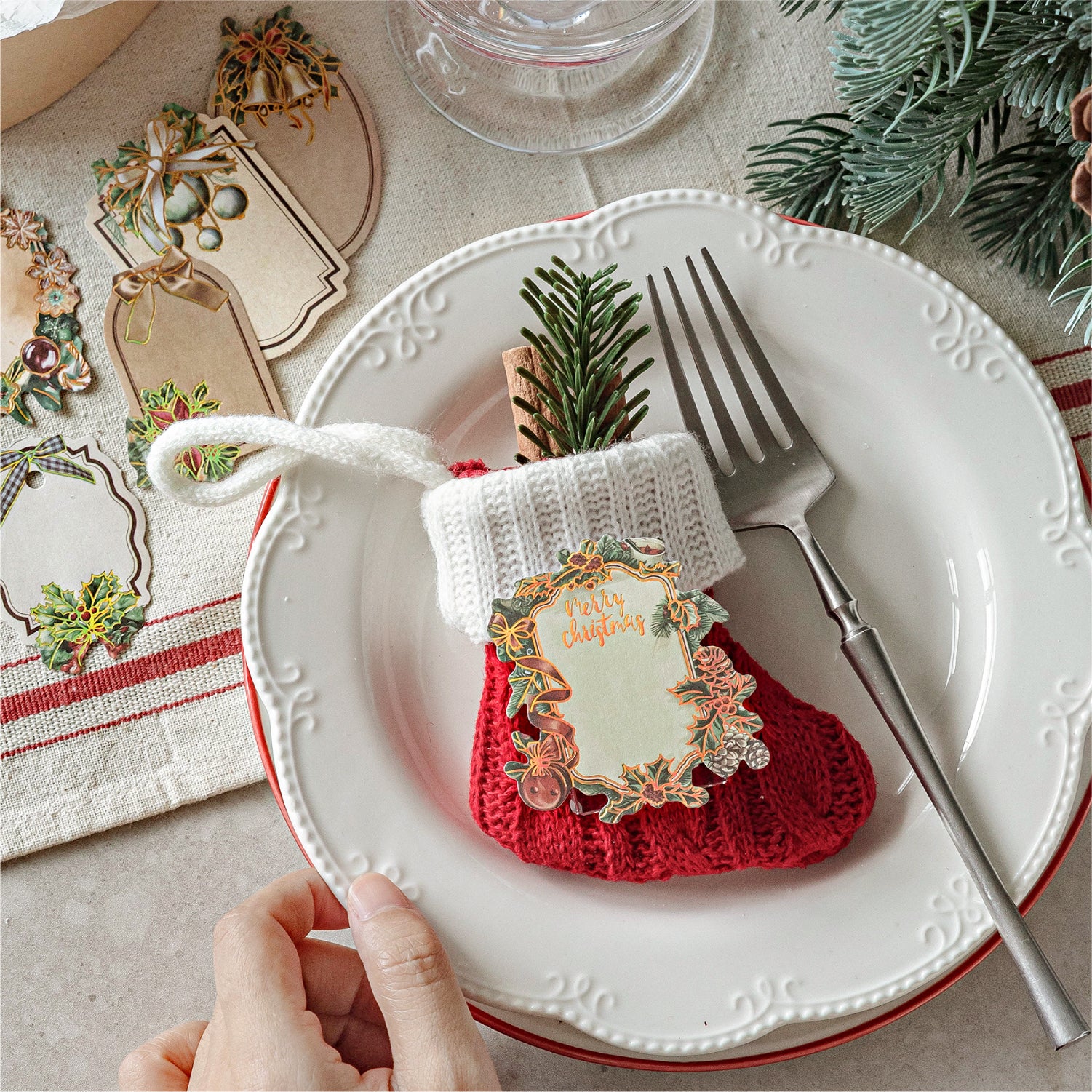 Christmas Confession Label Sticker