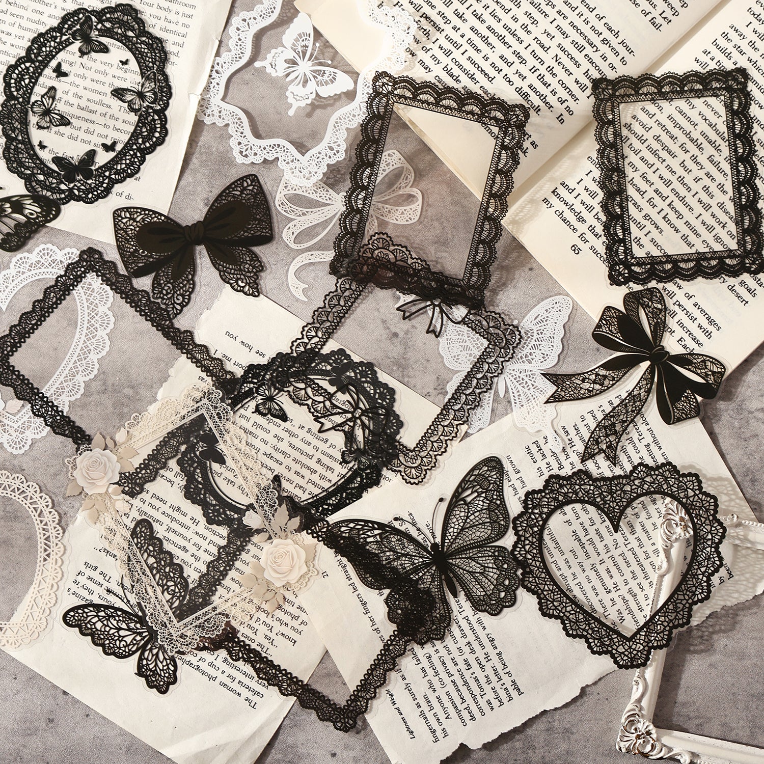 Lace Dream series PET Sticker