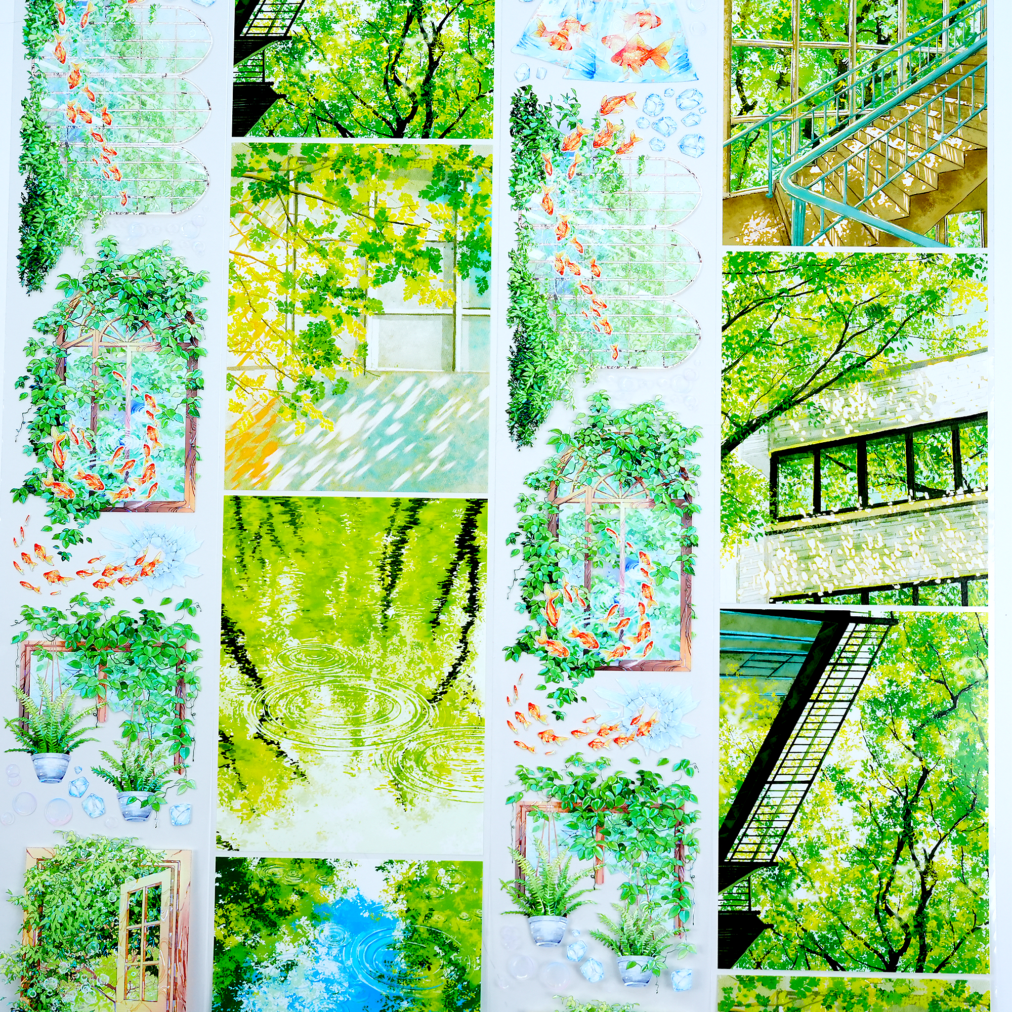 【OKTM】Summer memory PET Landscaping Tape