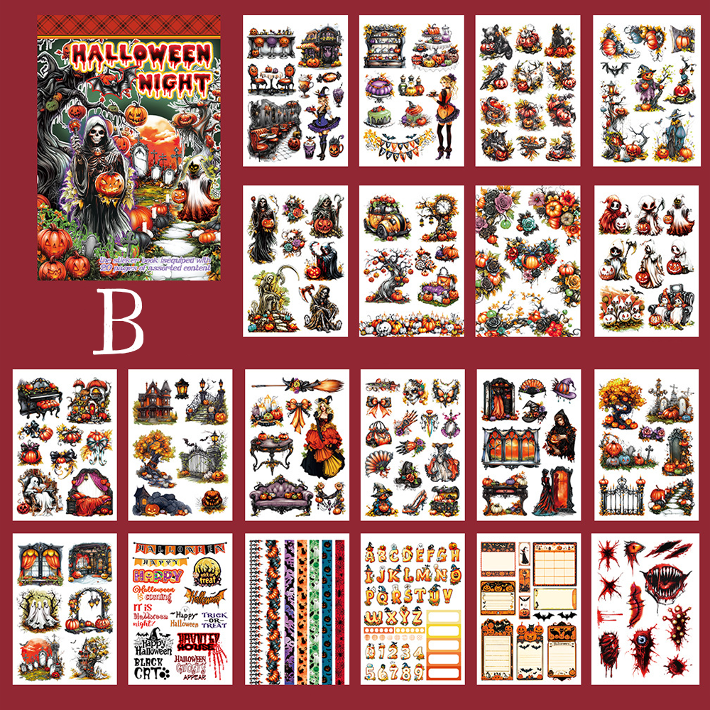 Halloween Sticker Book