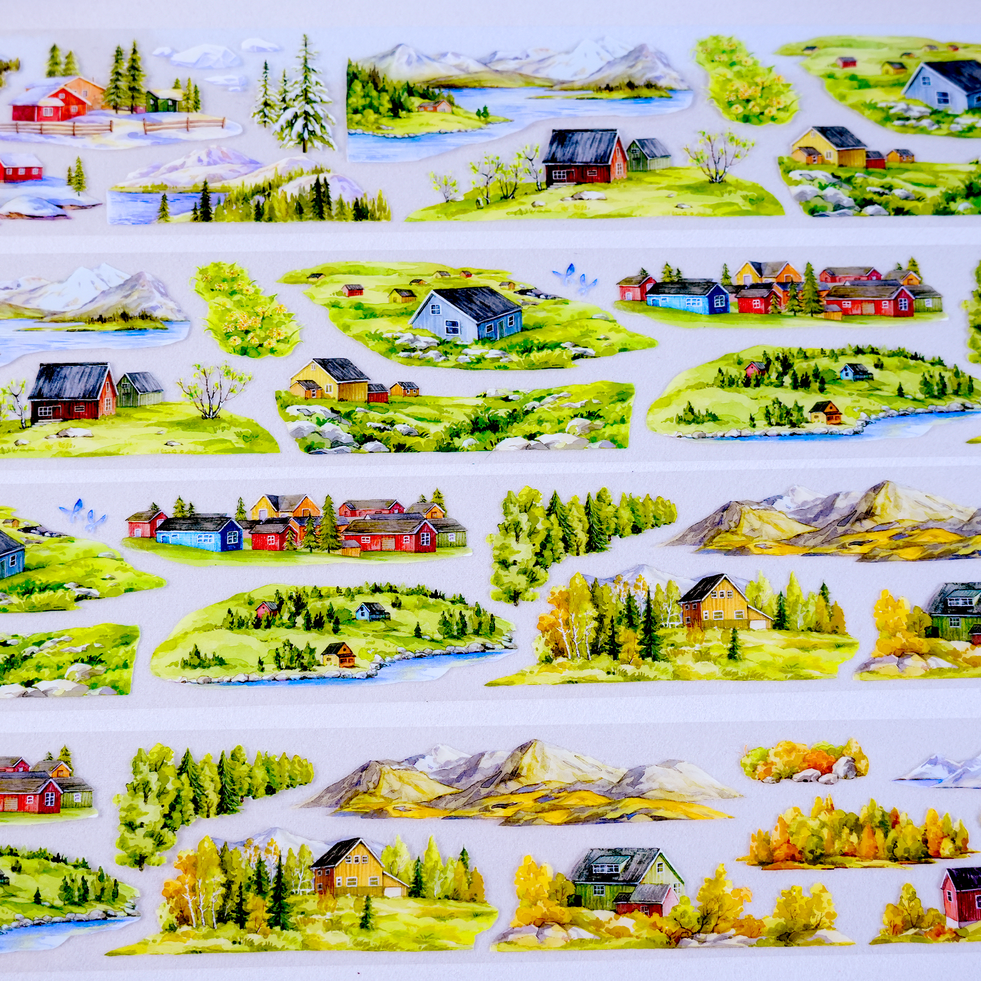 【XT】Nature/City/Fantasy Landscaping Tape (47 Styles)