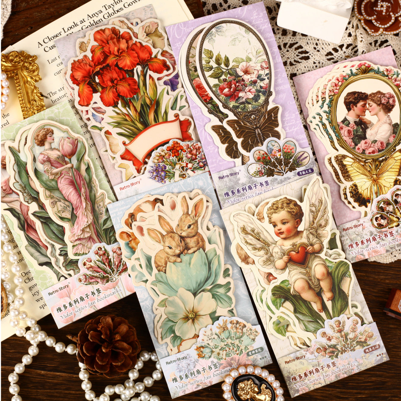 Vidor Series Fan Bookmarks