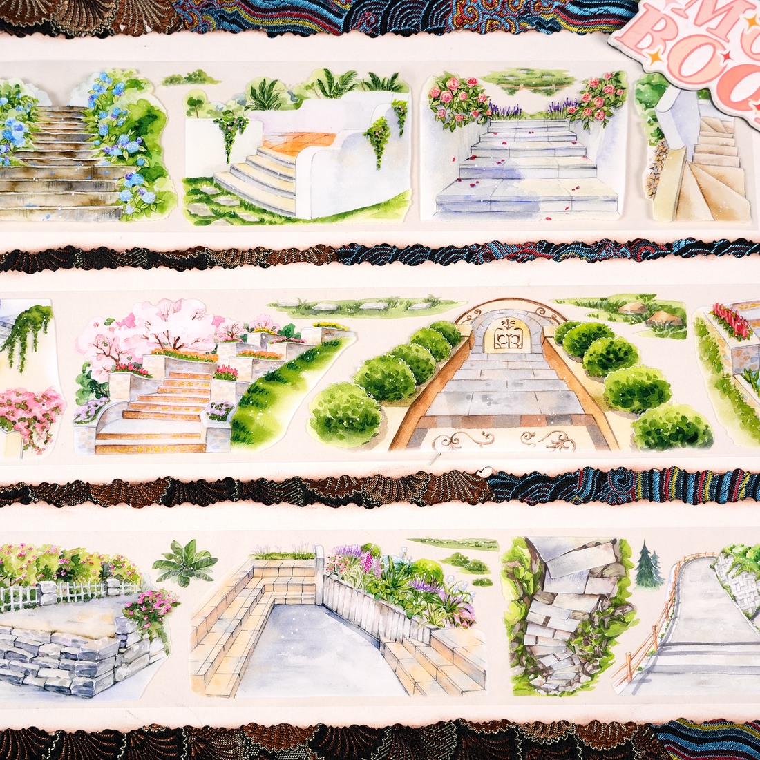 【HZTM】Staircase Landscaping Tape