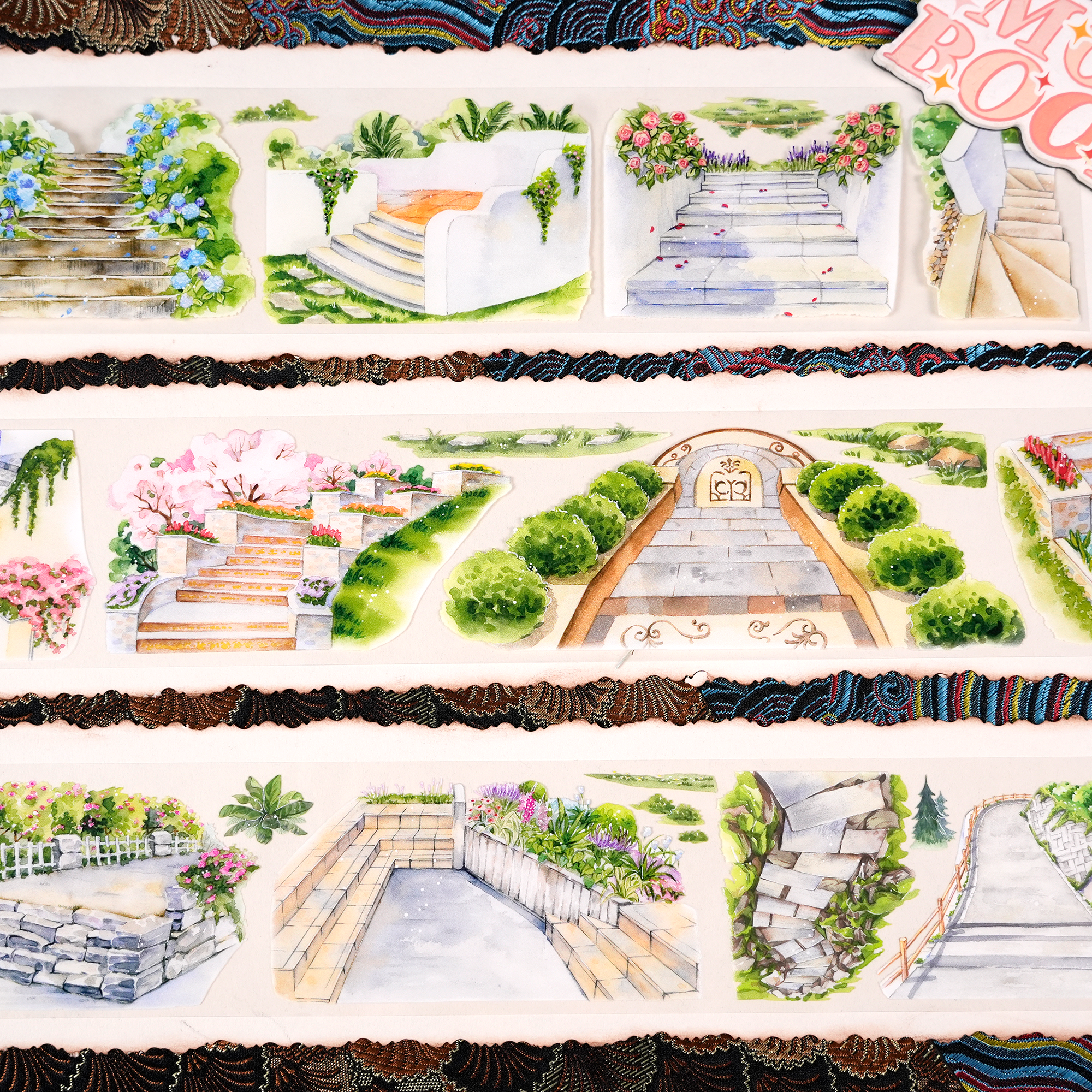 【HZTM】Staircase Landscaping Tape