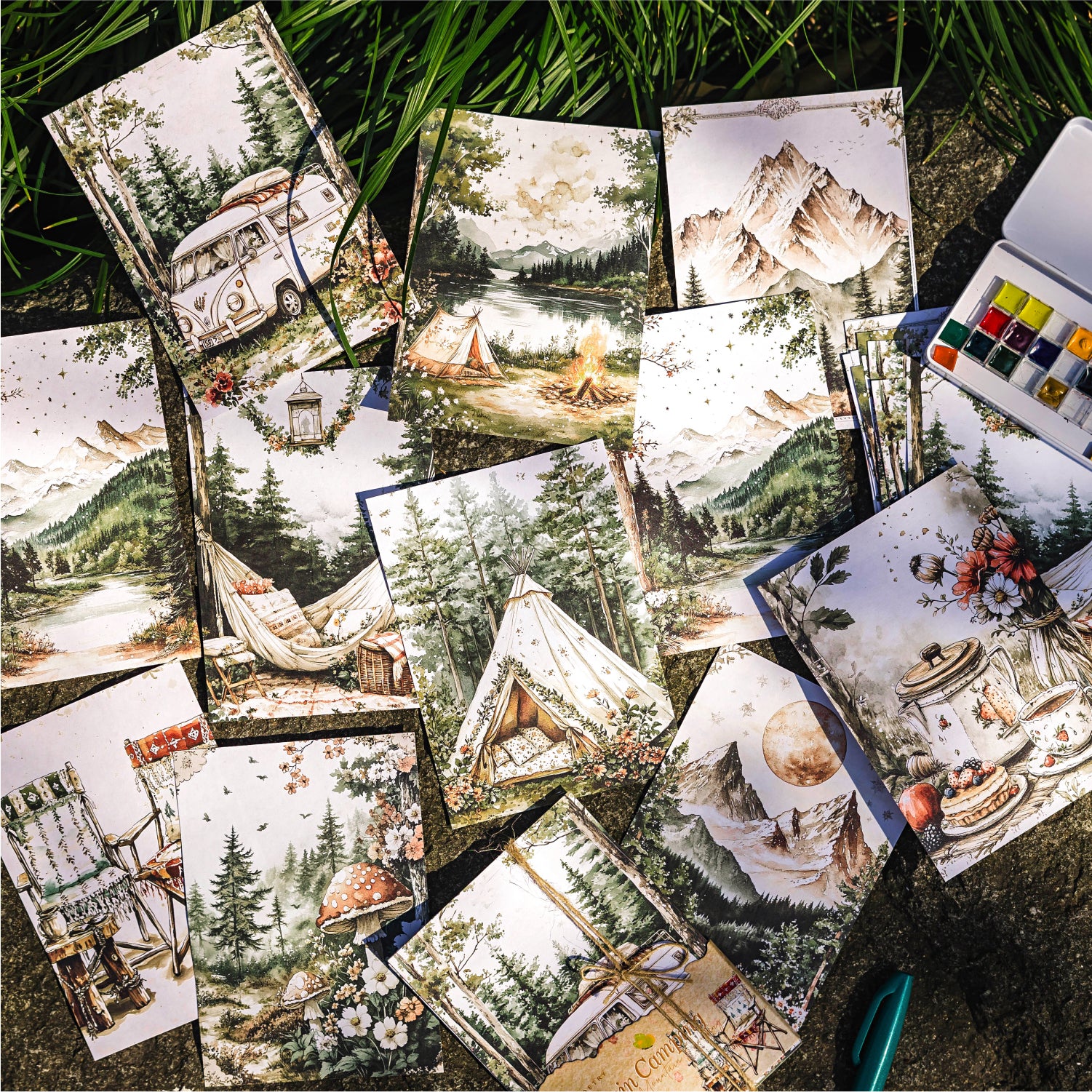 Appointment with Nature Scrapbooking Paper