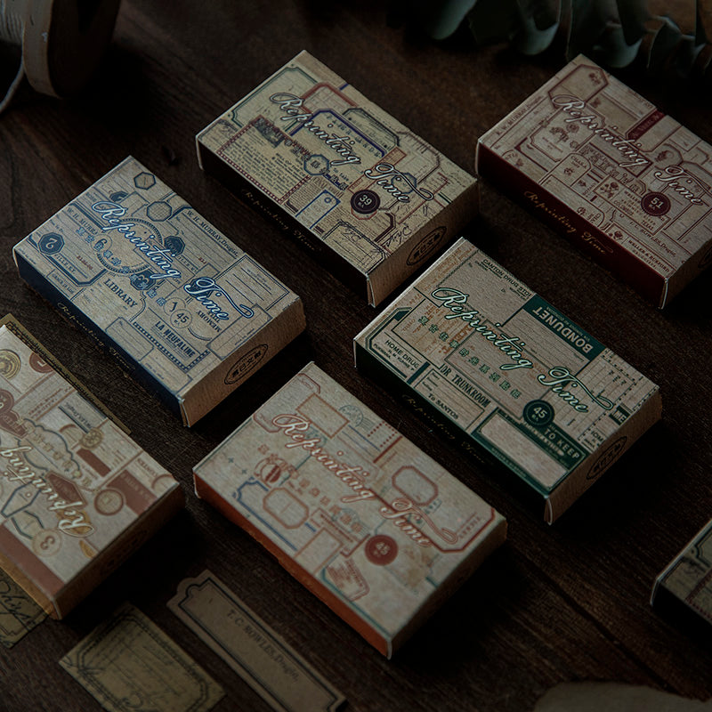 Past Time Label Stickers