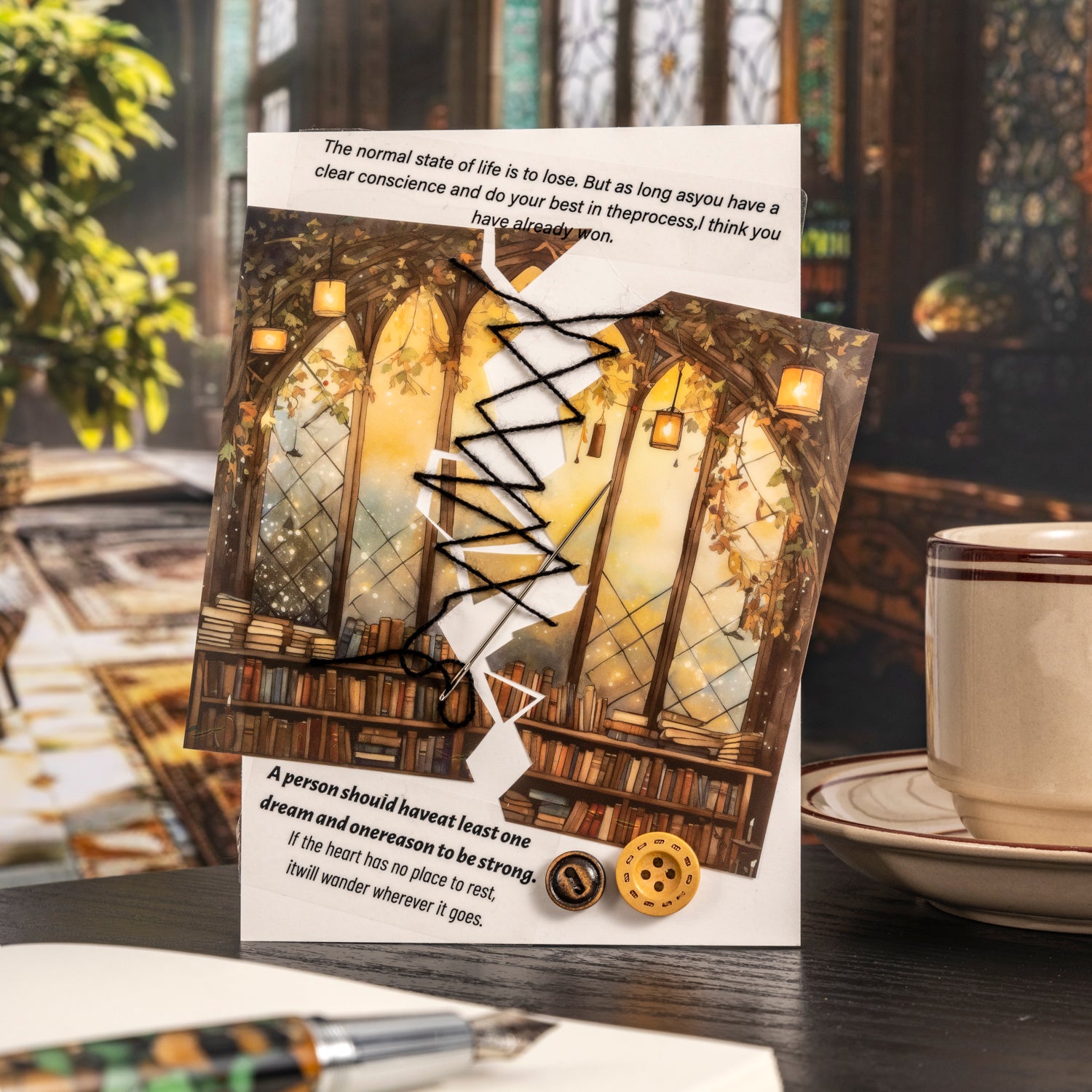 Weekend Shop Background PET Sticker