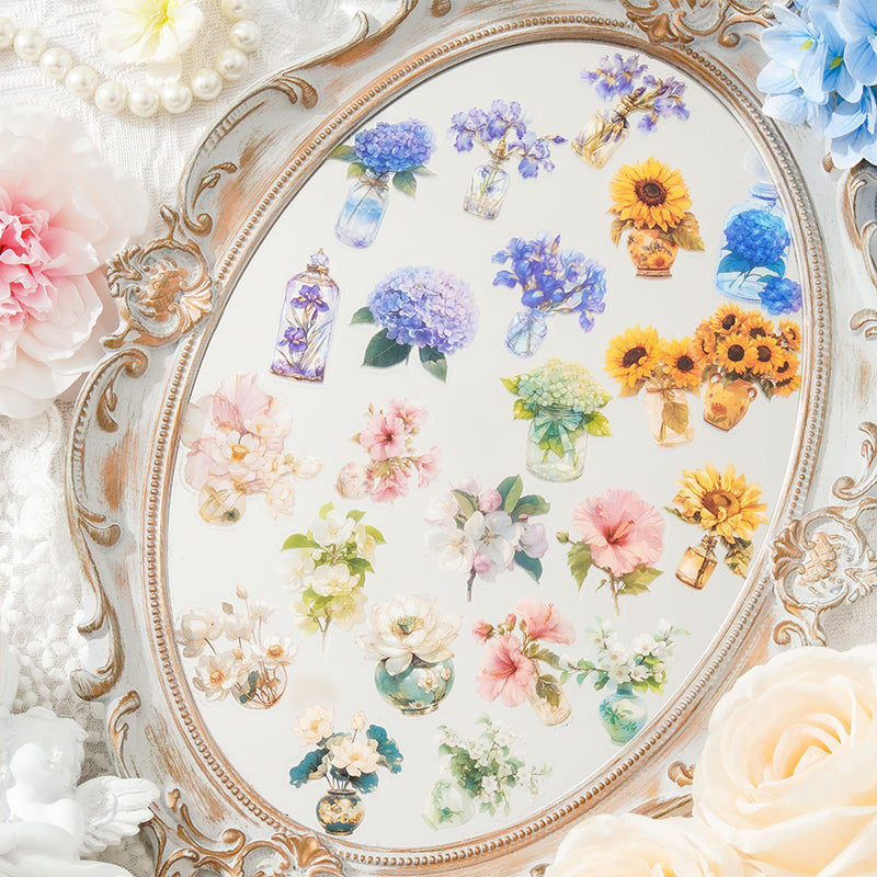 Kaleidoscope Series Flower Sticker