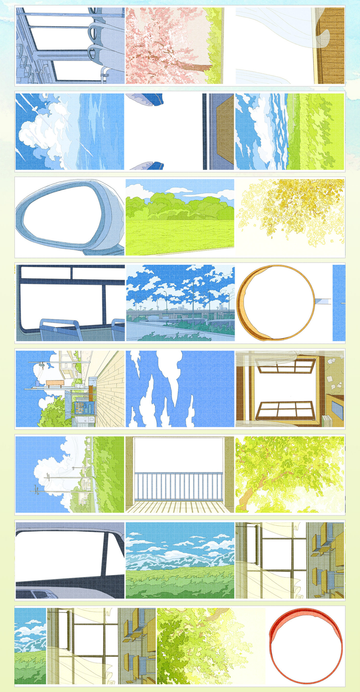 【Studio VI】Scenery Along the Way Background Tape
