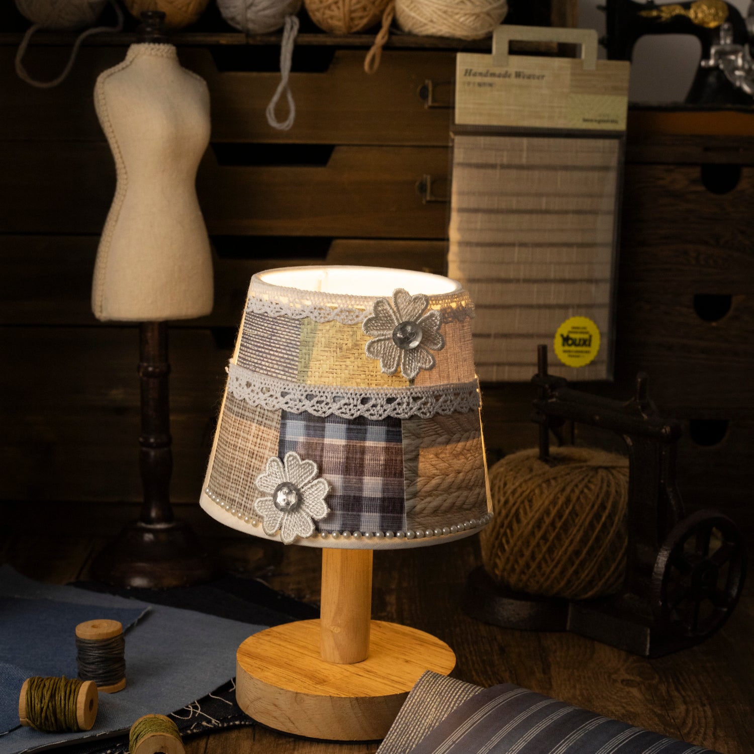 Hand-knitting artisan Washi Sticker