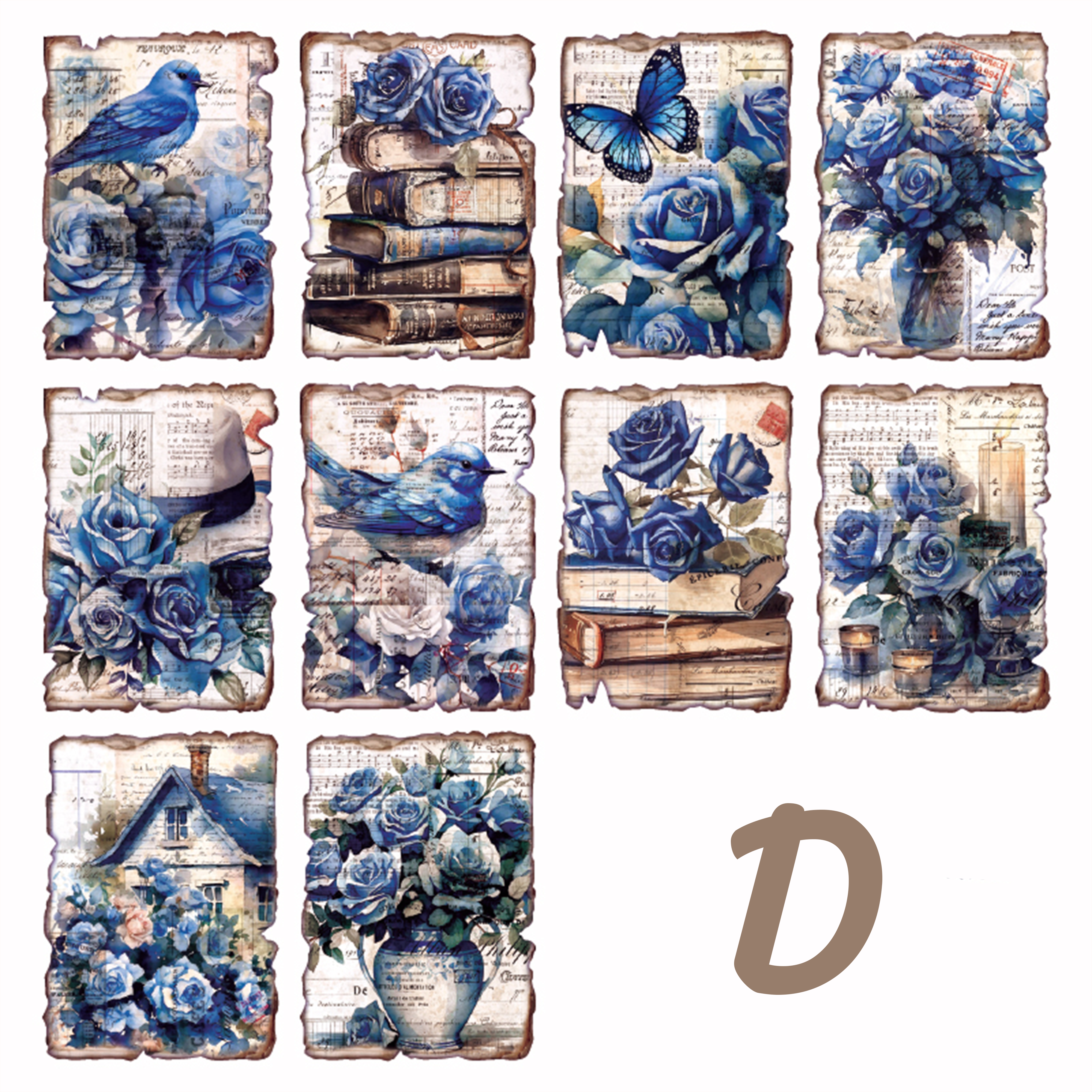 Jenny's Diary Vintage Scrapbooking Paper