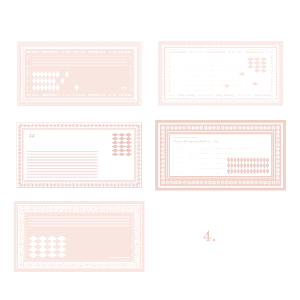 The lingering sound themed Memo Pad