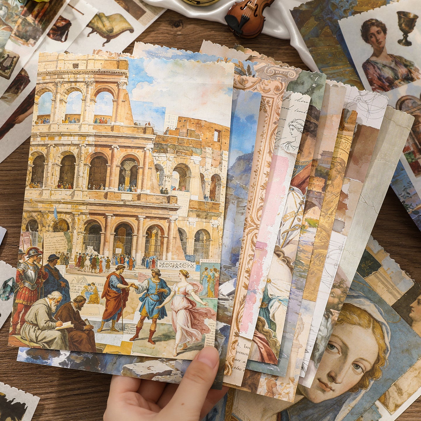 Renaissance Scrapbooking Book