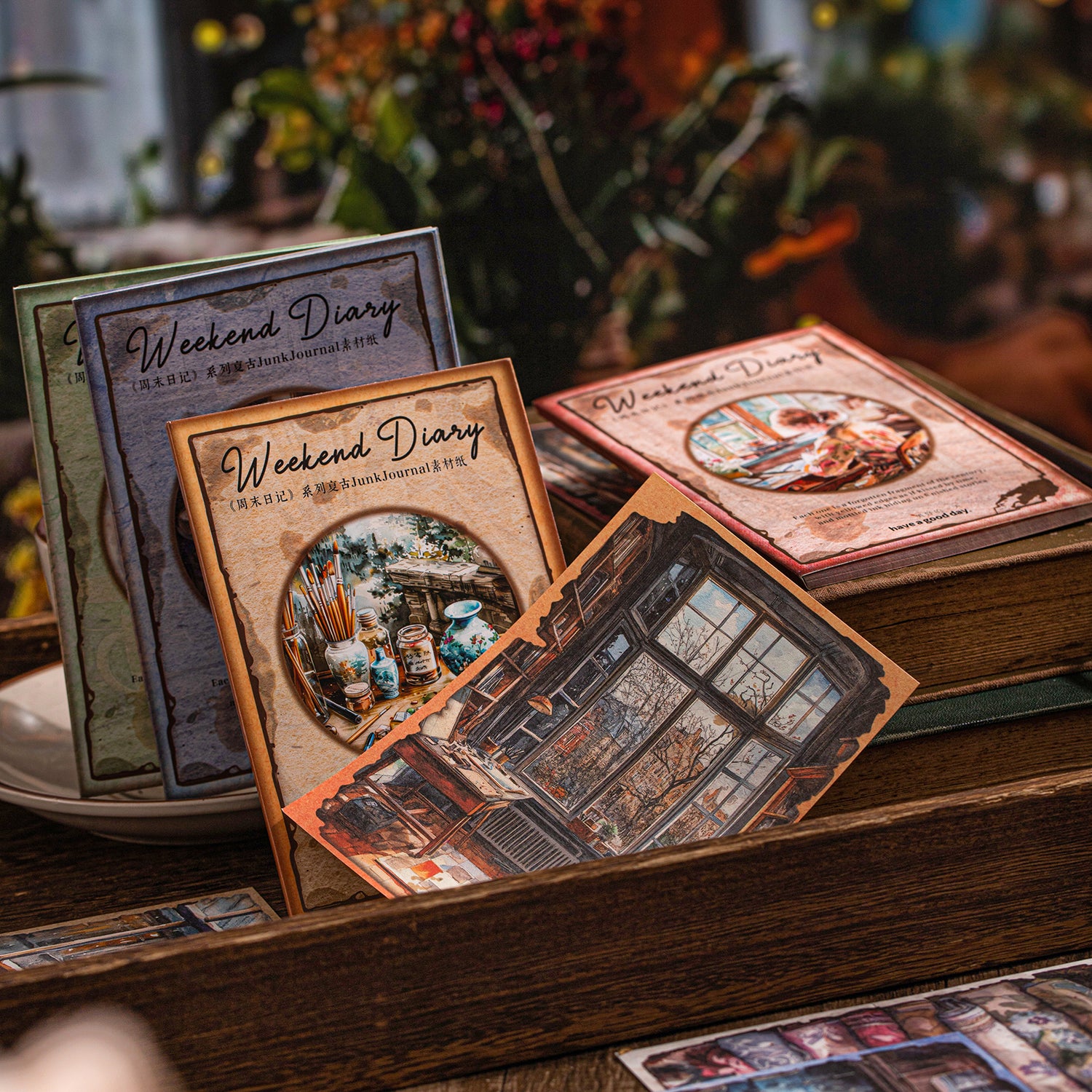 Weekend Diary Scrapbooking Paper