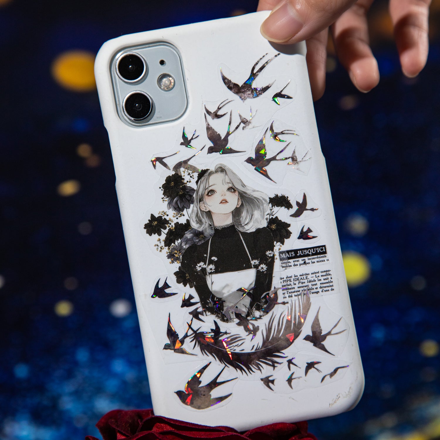 Flying Birds are Hazy PET Tape