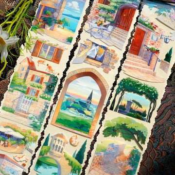 【XT】The ancient town nestled in the countryside Landscaping Tape