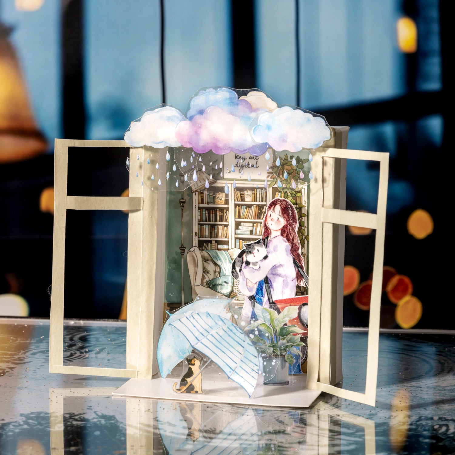 Qing Ning after the rain PET Sticker