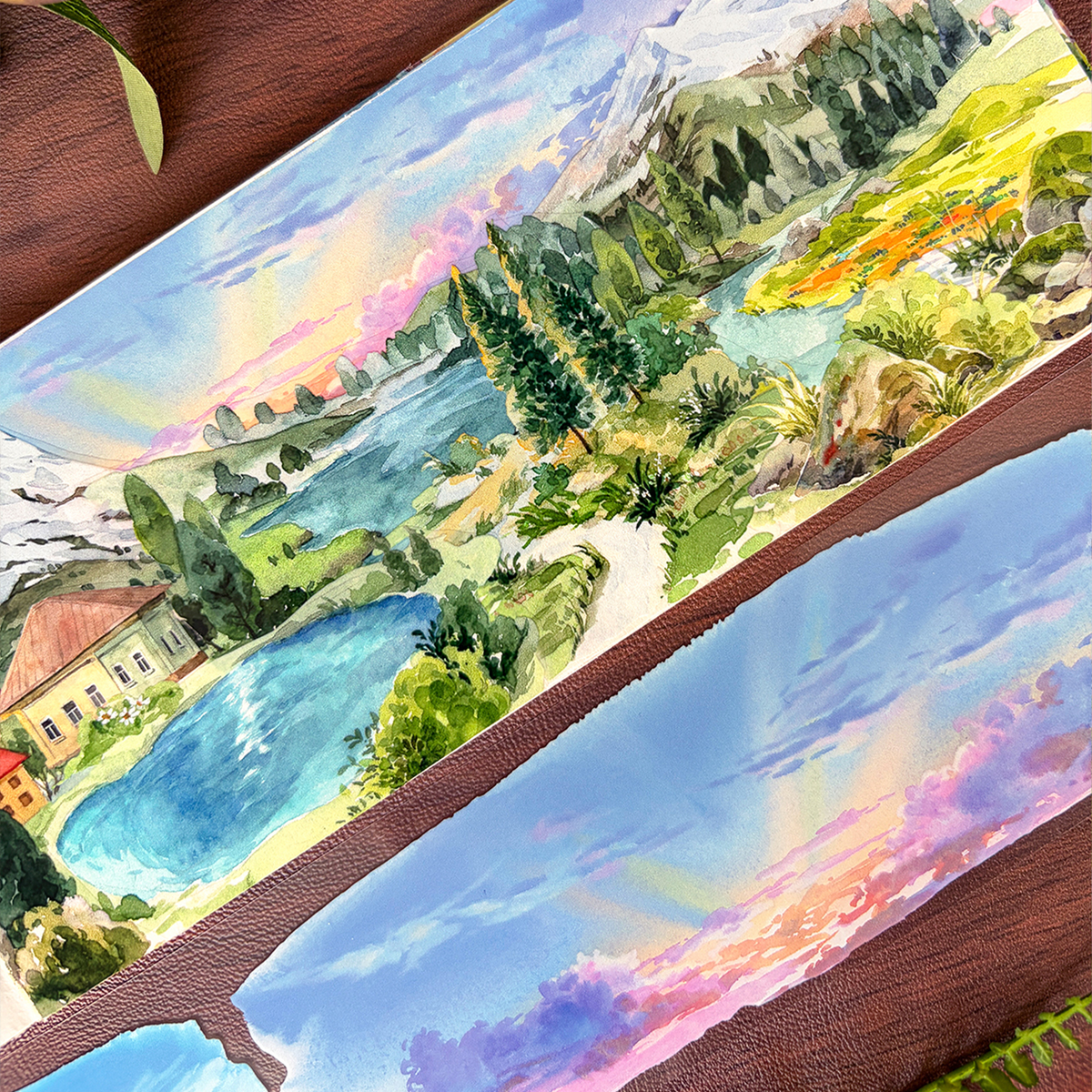 【NEW Stuido】Clear Sky for Miles Landscape PET Tape