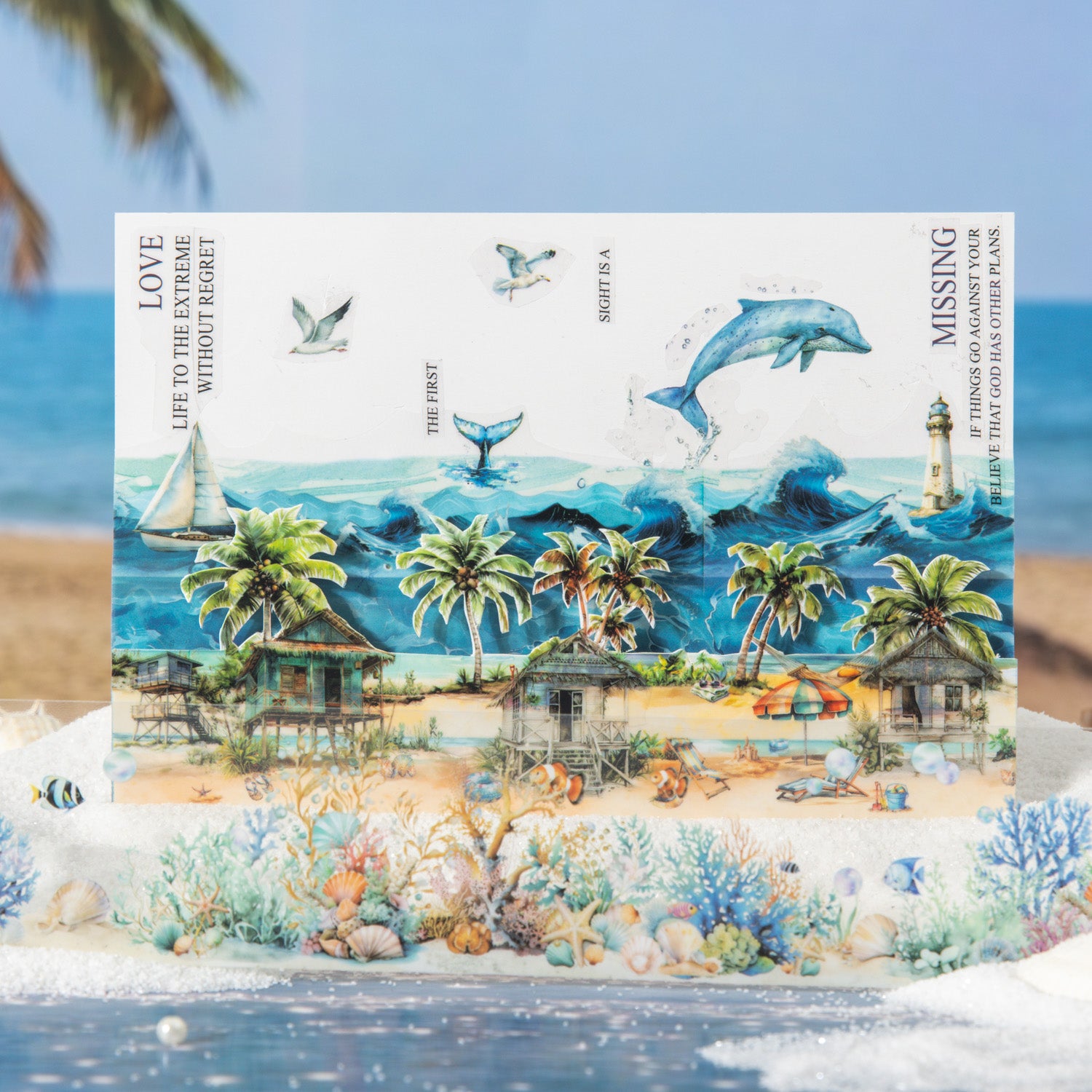 Diary of a Tour Around the Sea PET Tape