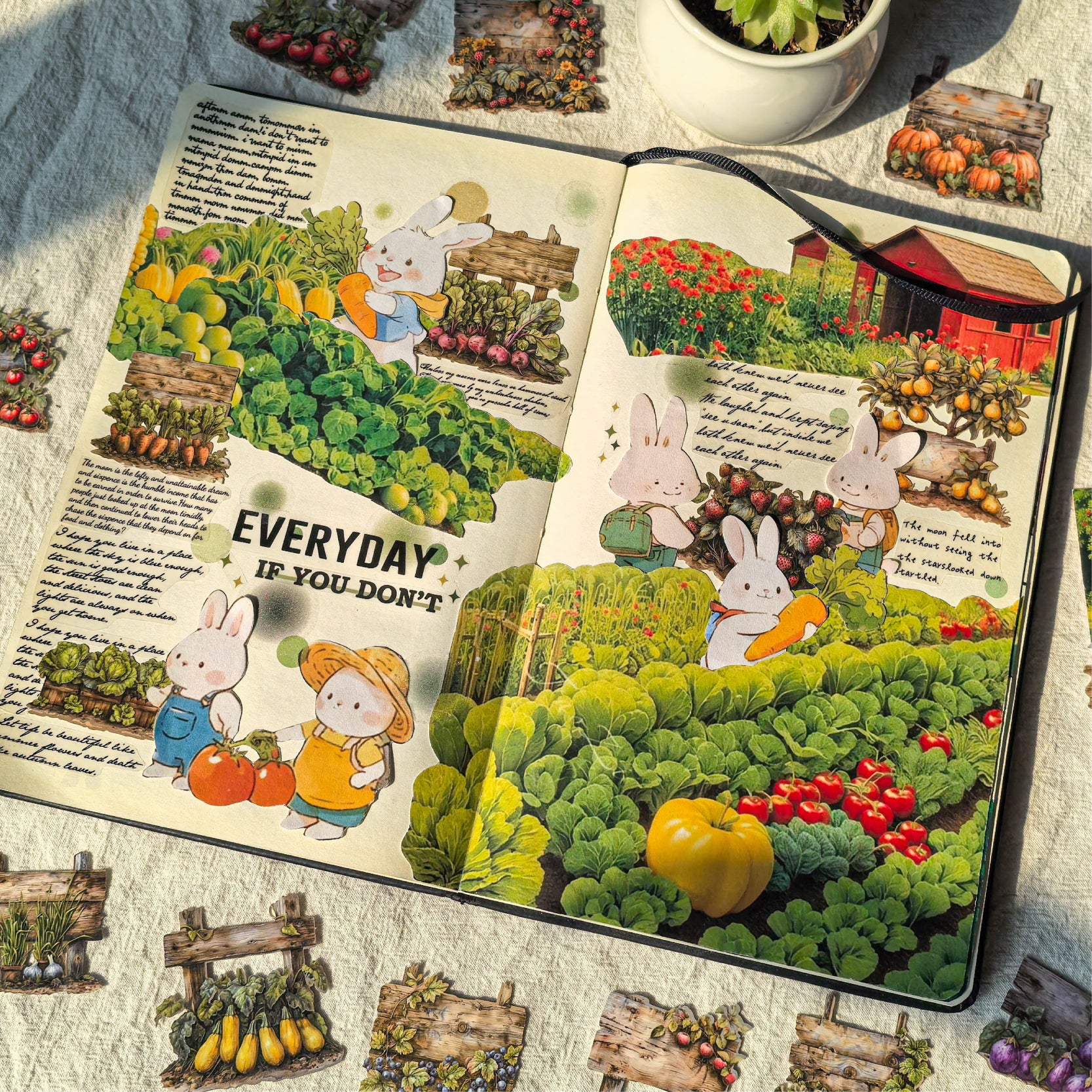 Farm Diary Sticker