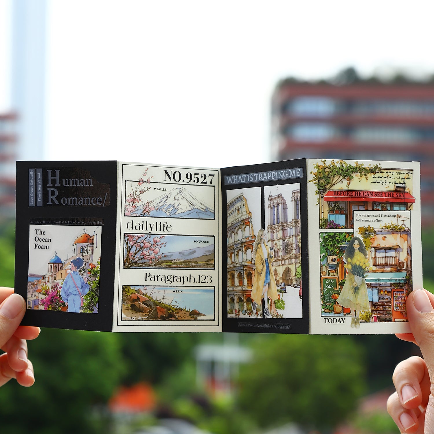 Pack Your Bags and Set Off PET Sticker