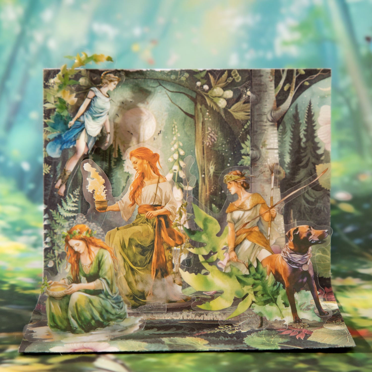 The Book of European Goddesses PET Sticker