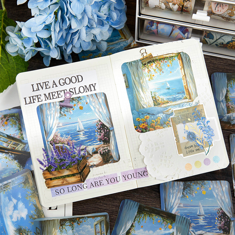 Miss Time Landscaping Sticker