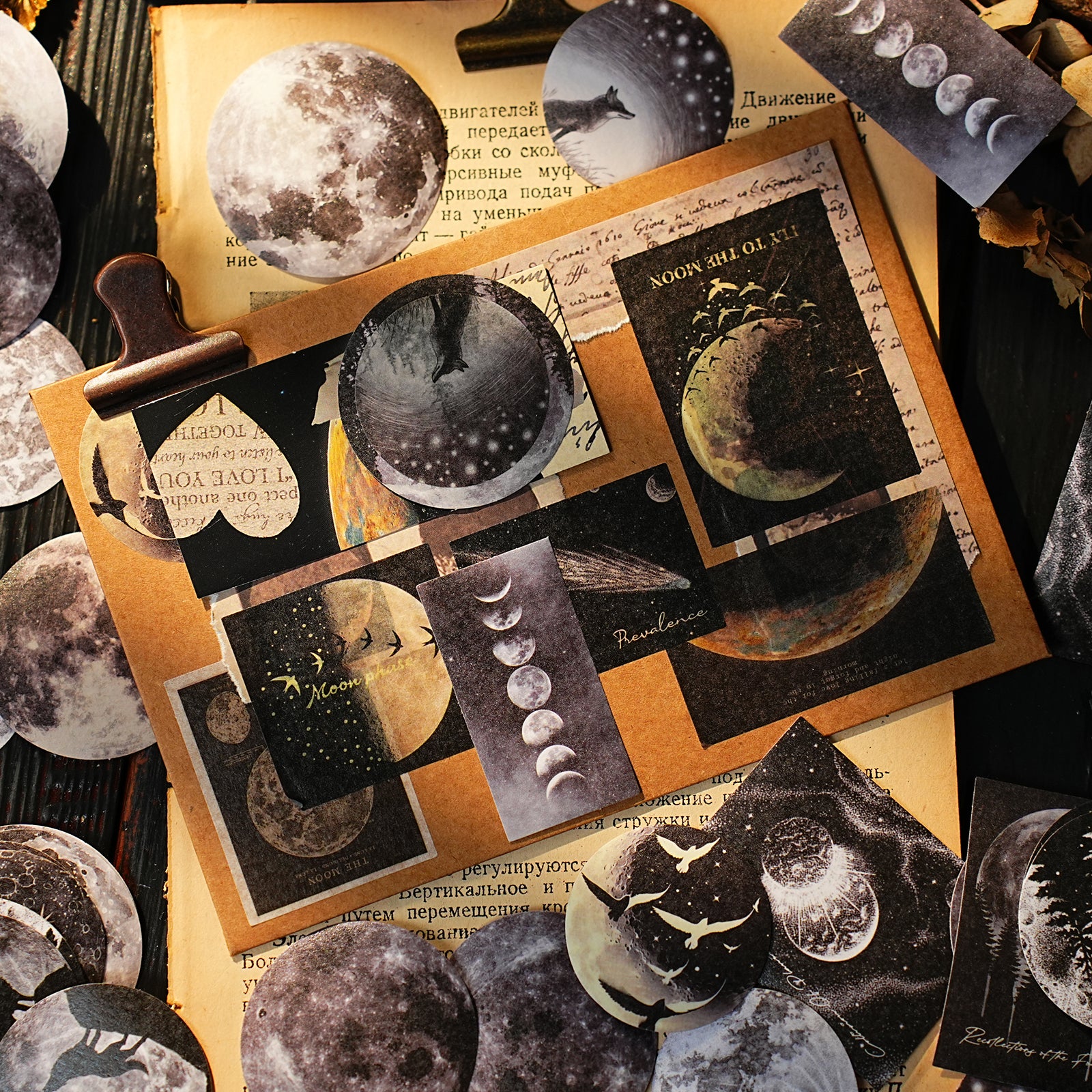 Old Shadows of the Times Sticker