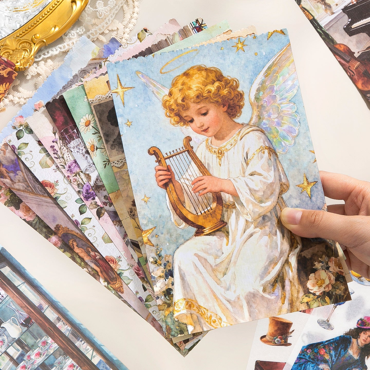 Victoria Manor Sticker Book for Journaling | MOOBOOM