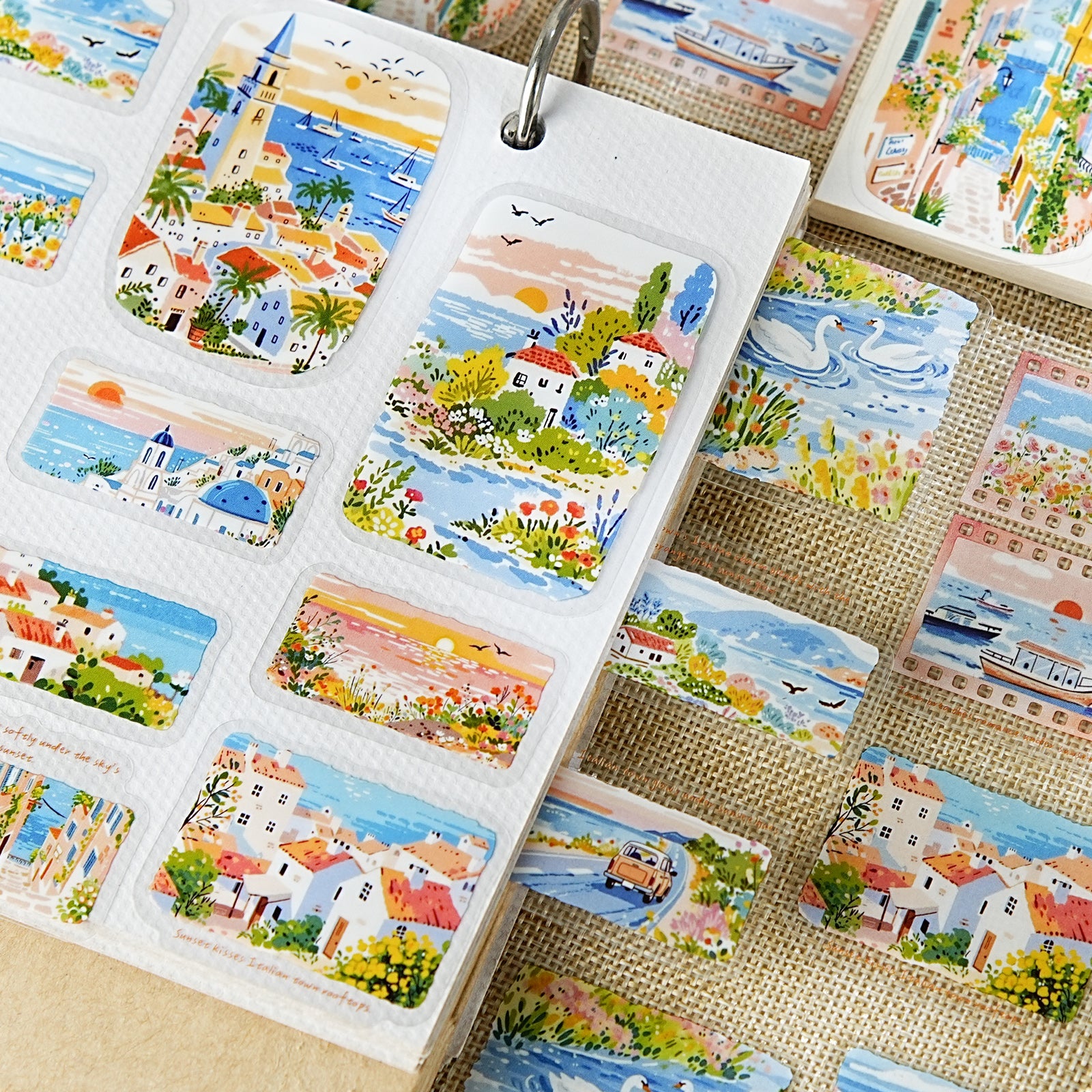 Having Traversed Mountains and Rivers PET Sticker for journaling and scrapbooking