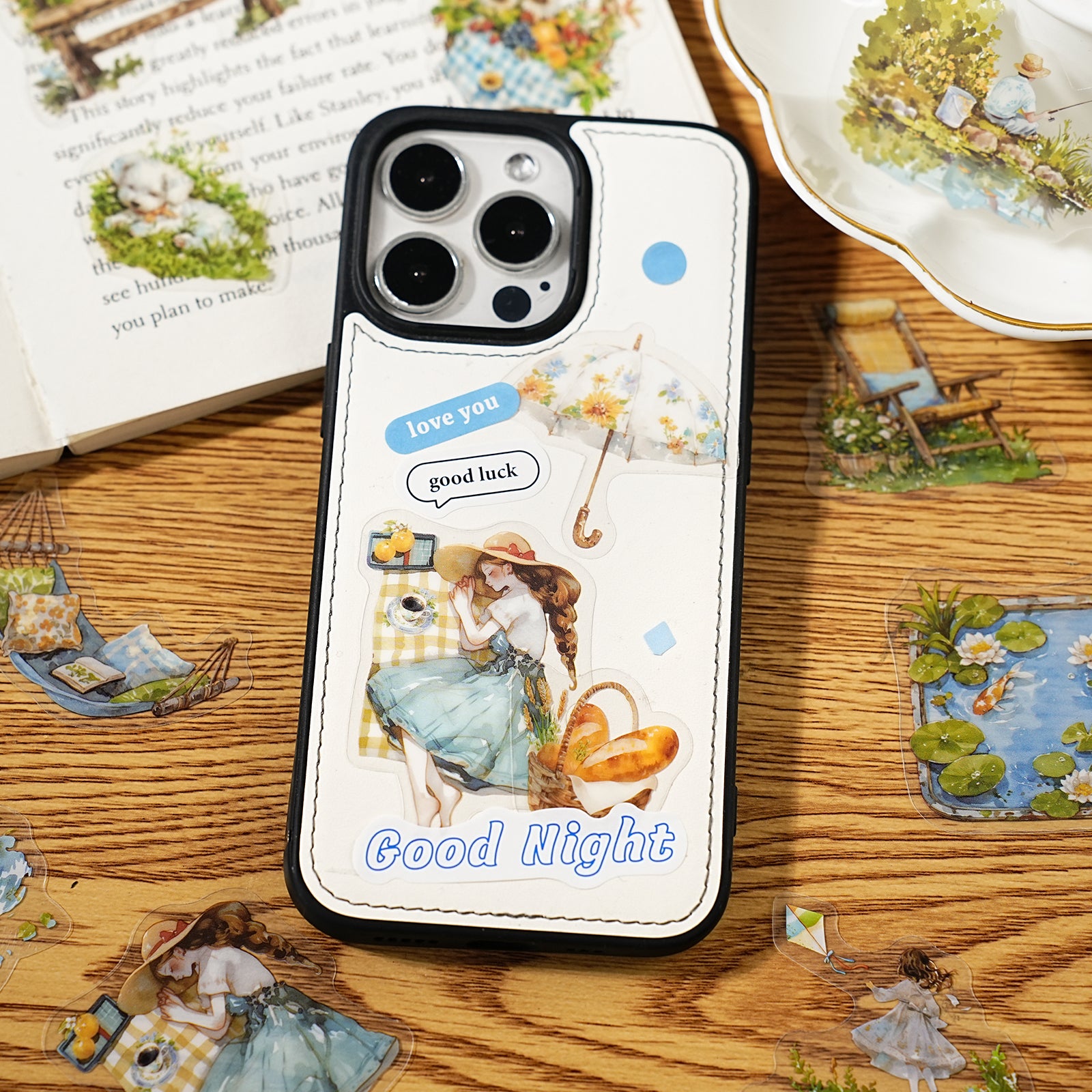 Life Observation Diary PET Sticker