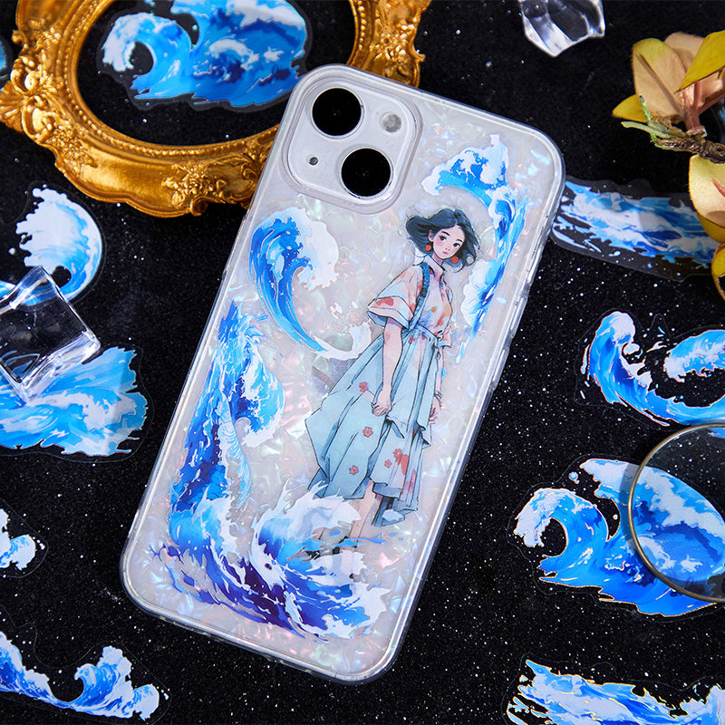 Water Ripples PET Sticker