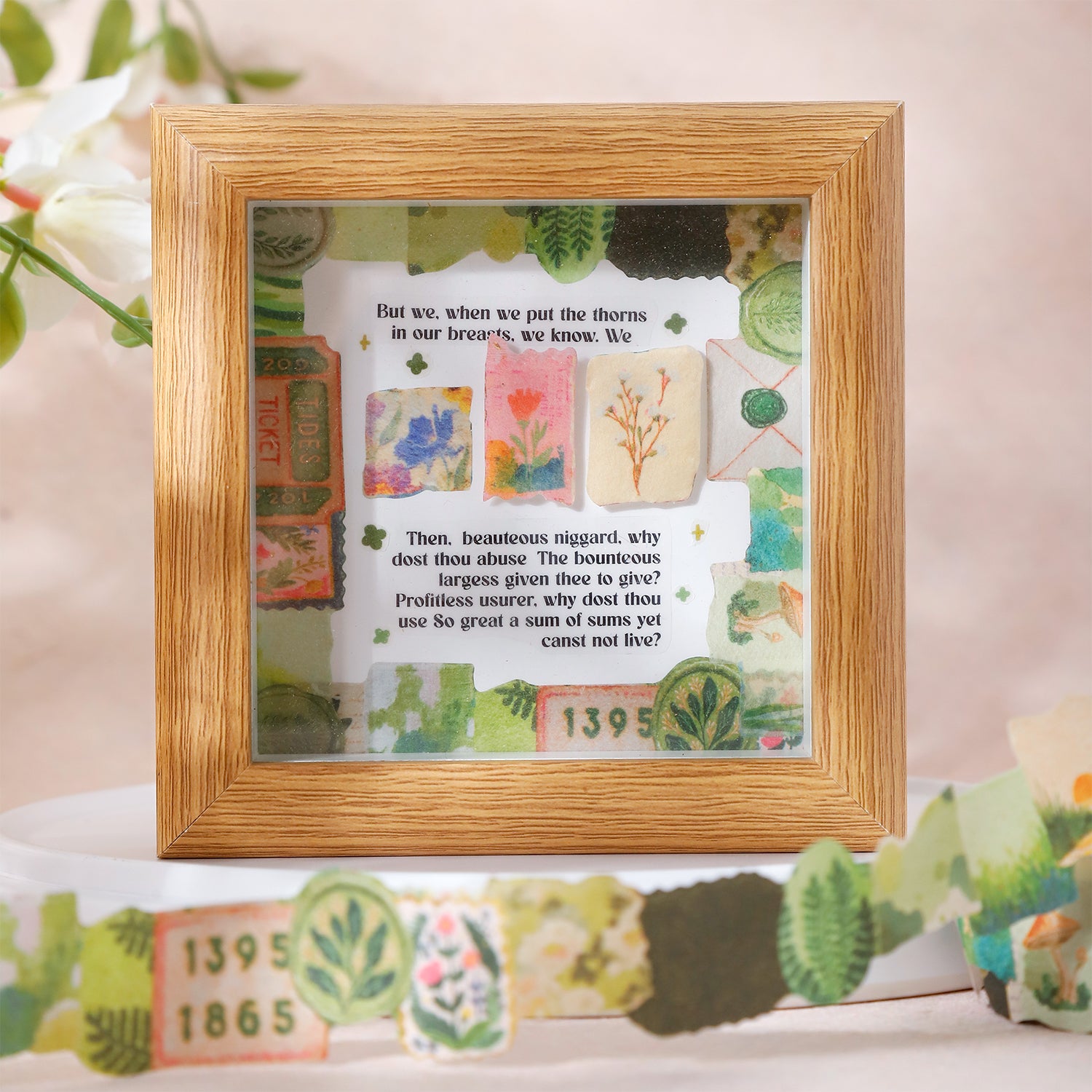 Patchwork Forest Washi Tape