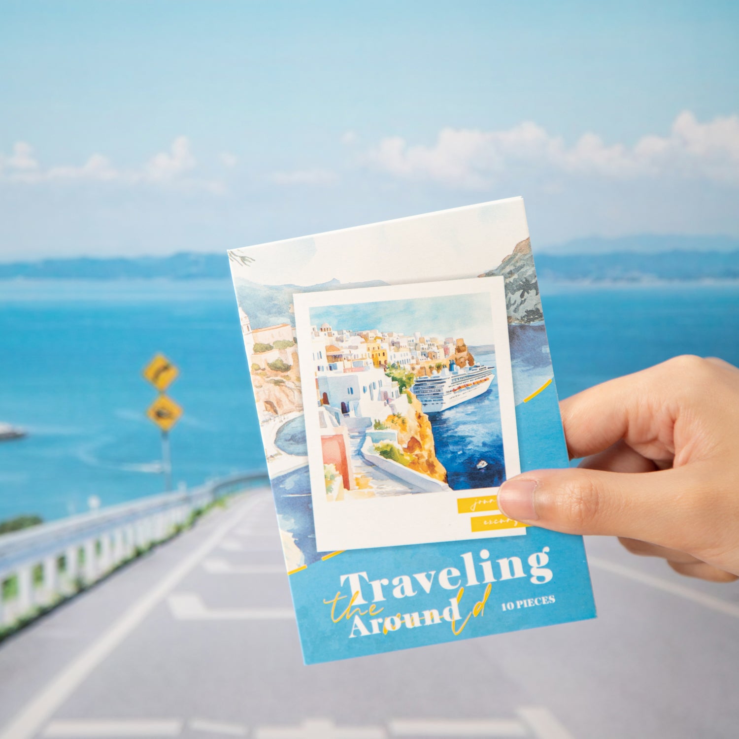 Circumnavigation Background PET Sticker