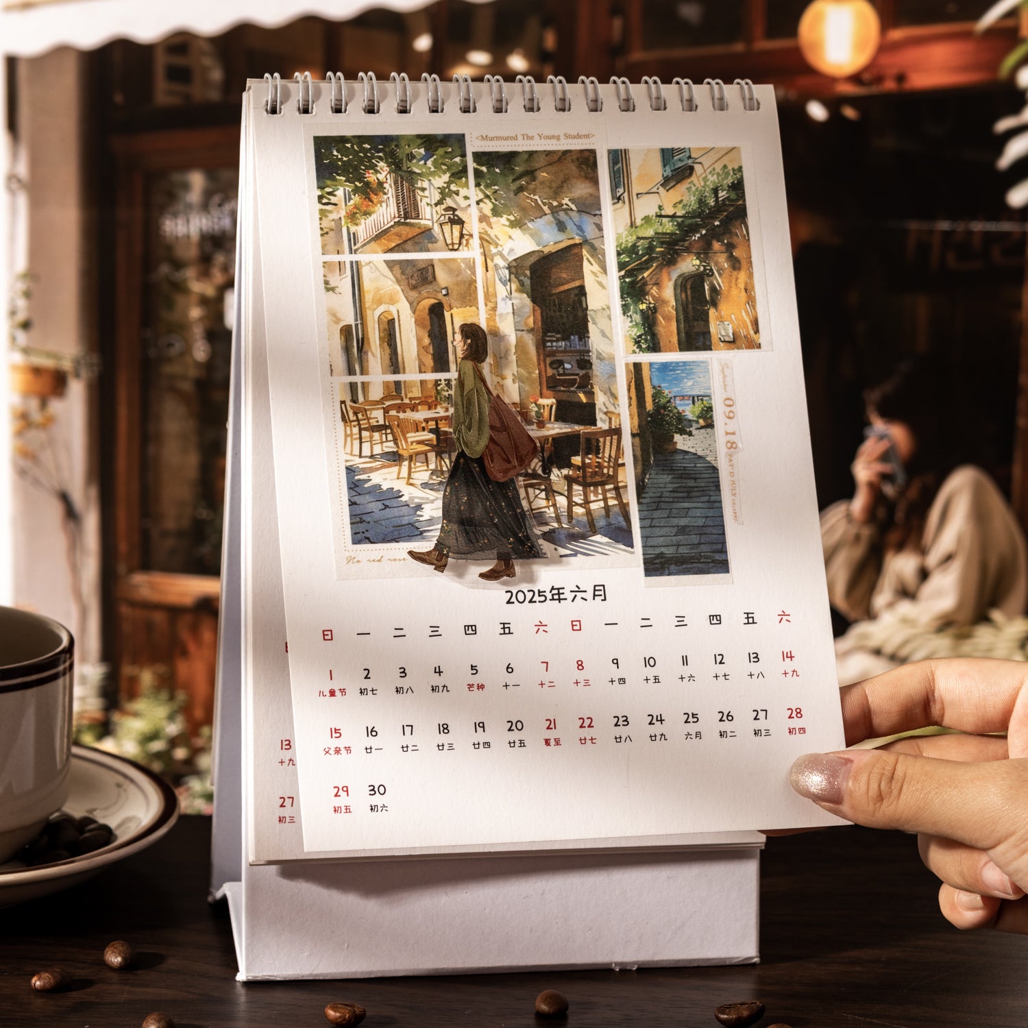 Go To a Coffee Place Sticker Book