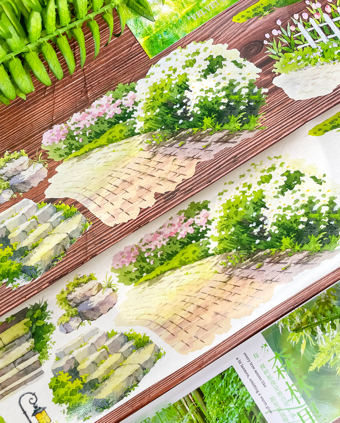 【NEW Studio】Stone steps PET Tape (7cm x 200cm)