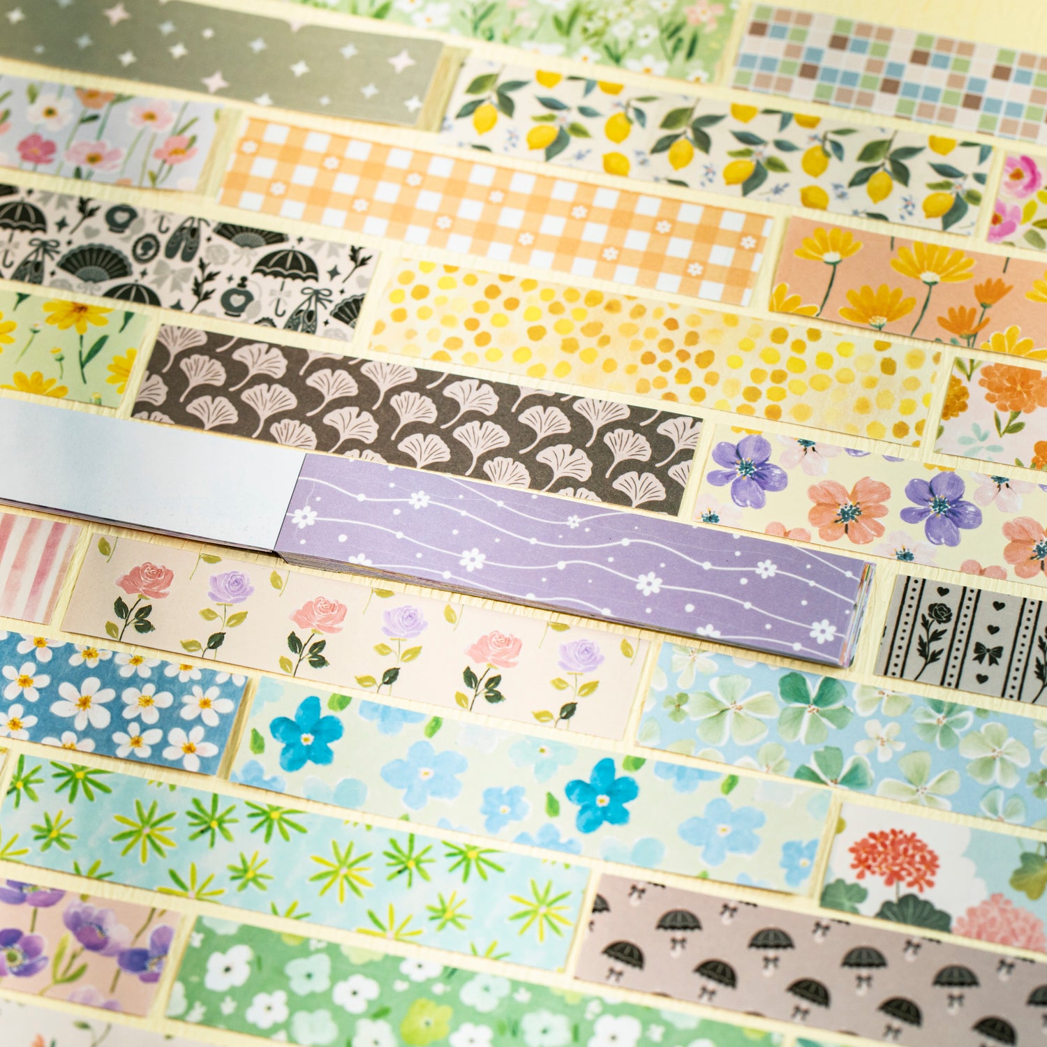 Floral Mist Painting Washi Sticker Book