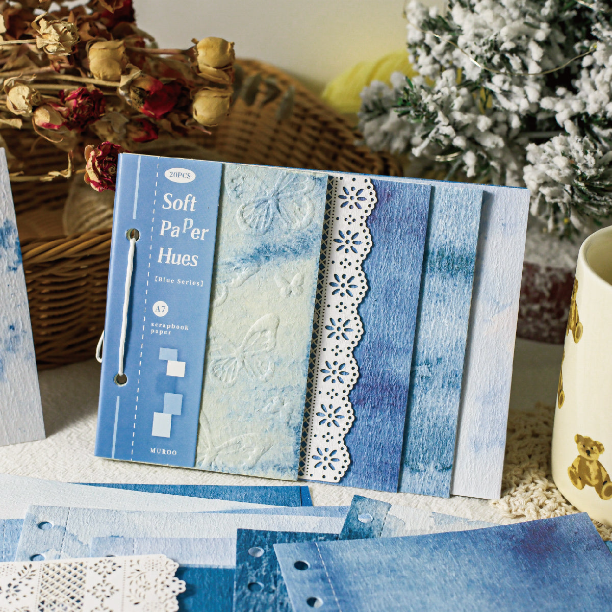 Soft Paper Hues Scrapbooking Paper For Scrapbooking and journaling