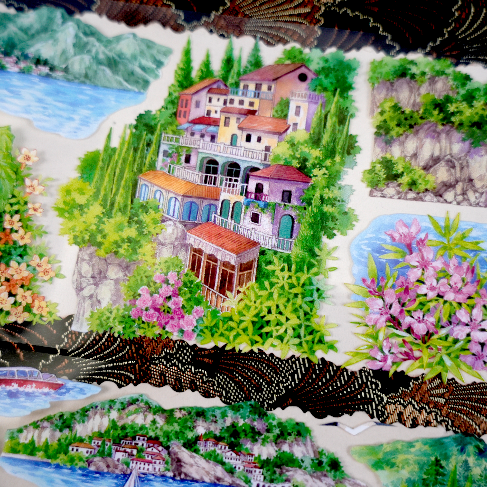 【Paper Domain】Mountain Town Landscaping PET Tape (8.5cm*5M)