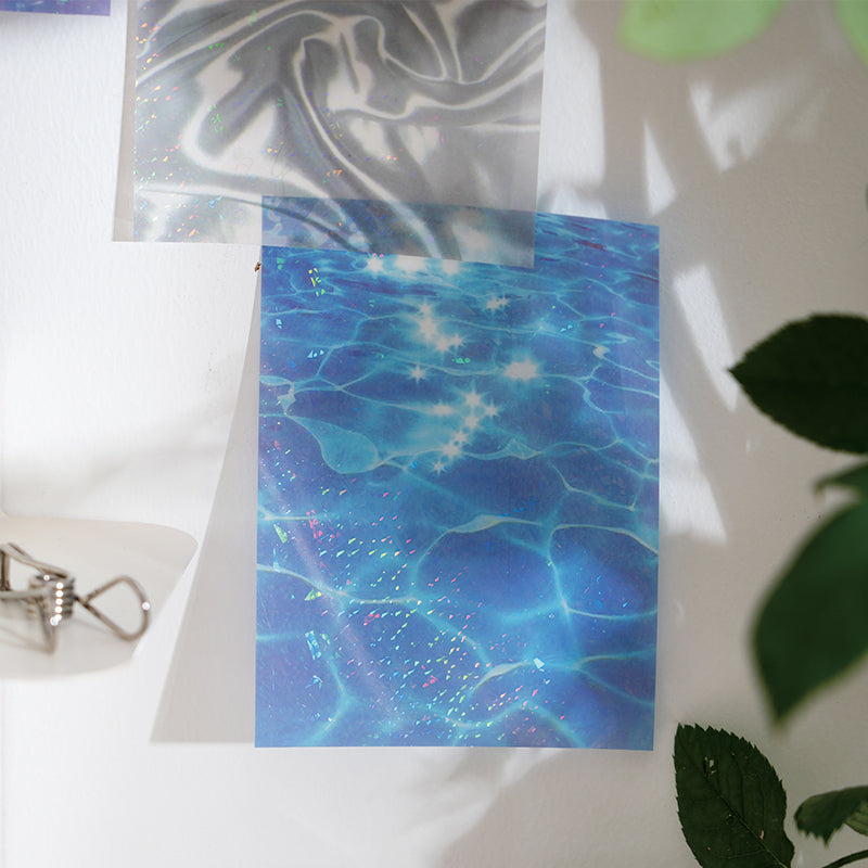 Flowing Sea of Stars PET & Washi Sticker