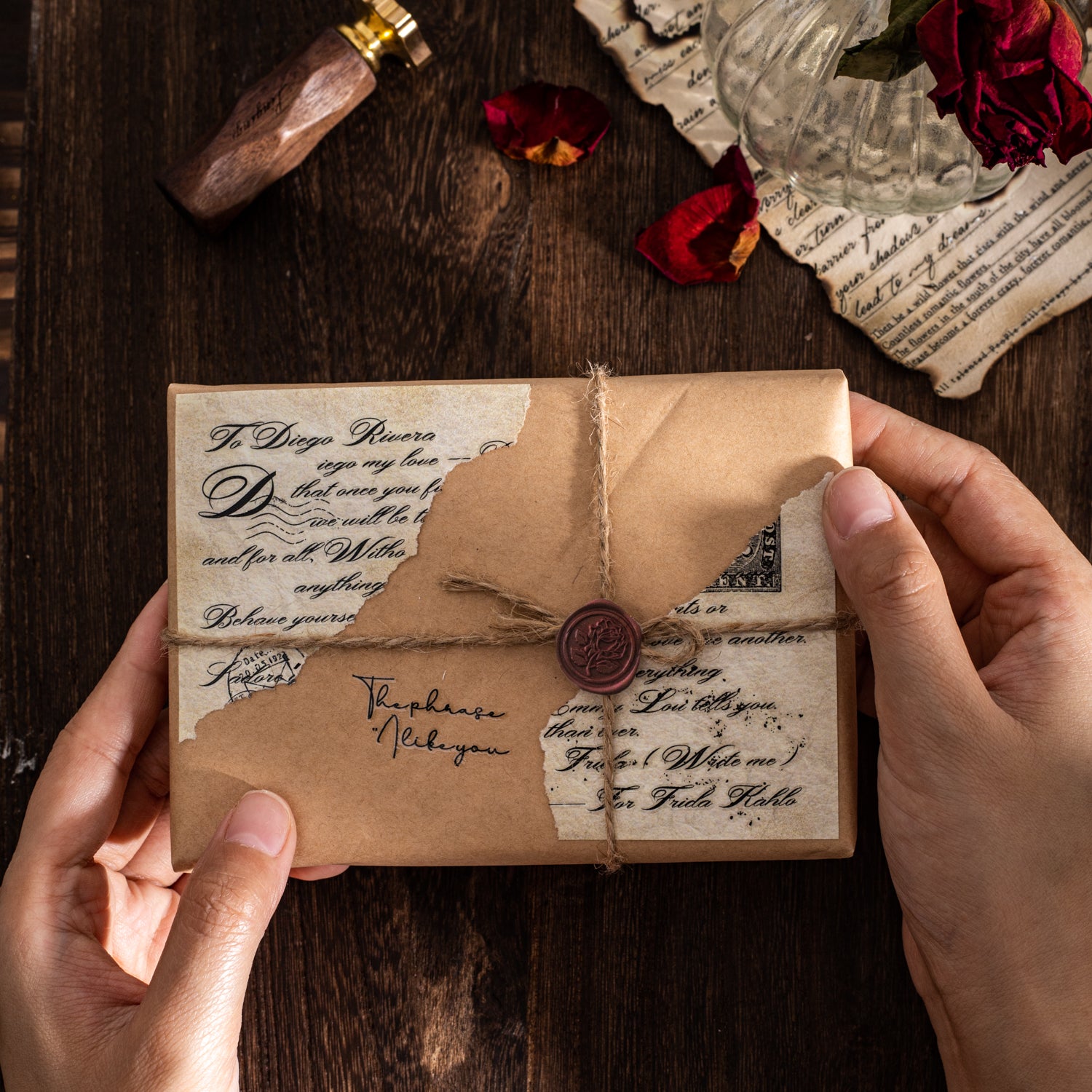 One Page Love Letter Transfer Sticker